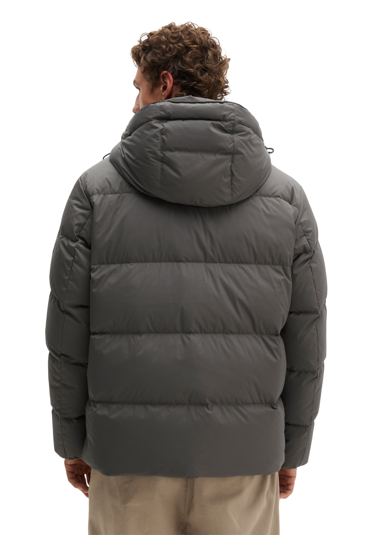 Marc O'Polo Daunenjacke mit weiten-verstellbarem Saum und abnehmbarer Lapuze