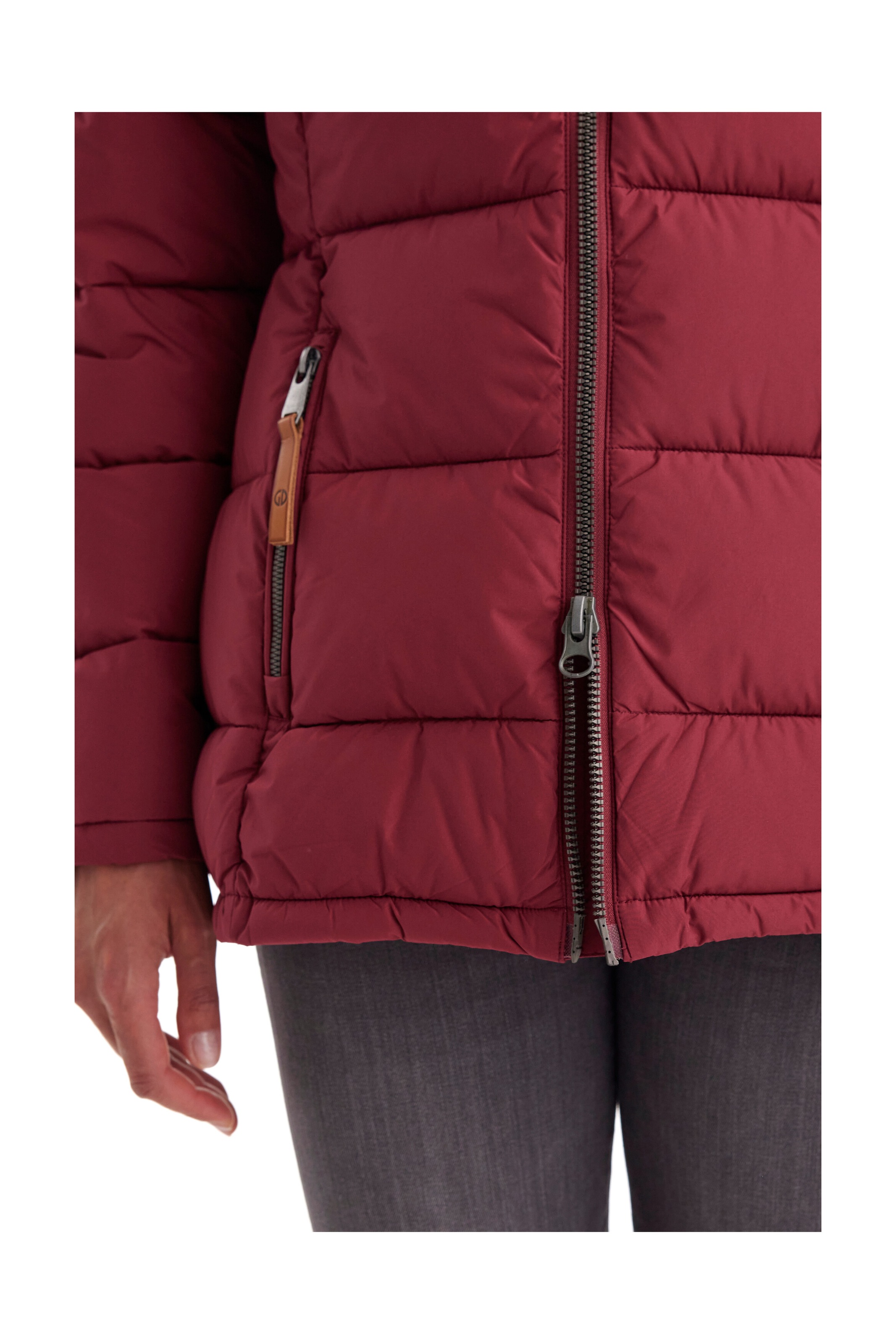 Steppjacke "GW 12 WMN QLTD JCKT", Damen, Gr. 40, lila (himbeere), Obermaterial: 100% Polyester;Futter: 100% Polyester;Füllung: 100% Polyester, G.I.G.A. DX BY KILLTEC, Jacken Steppjacke, Steppjacke: wasserabweisend, atmungsaktiv, hoher Kragen, Kapuze 3