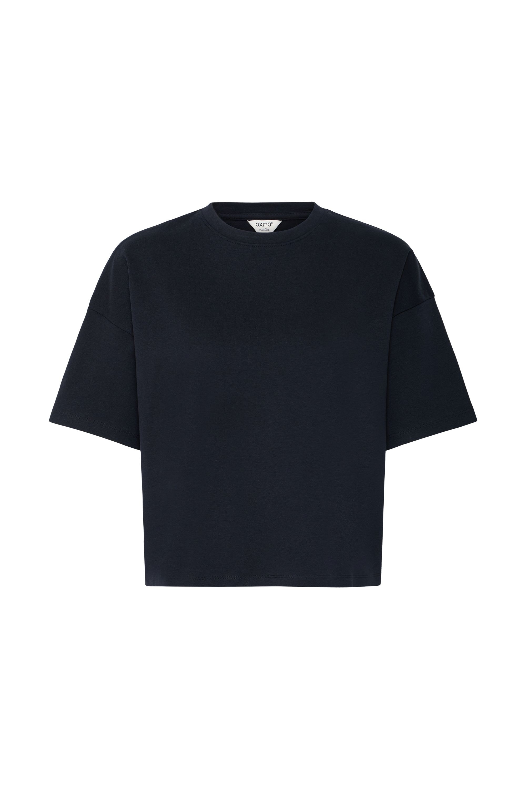 OXMO Rundhalsshirt "Rundhalsshirt OXNSandy Crop Boxy" günstig online kaufen