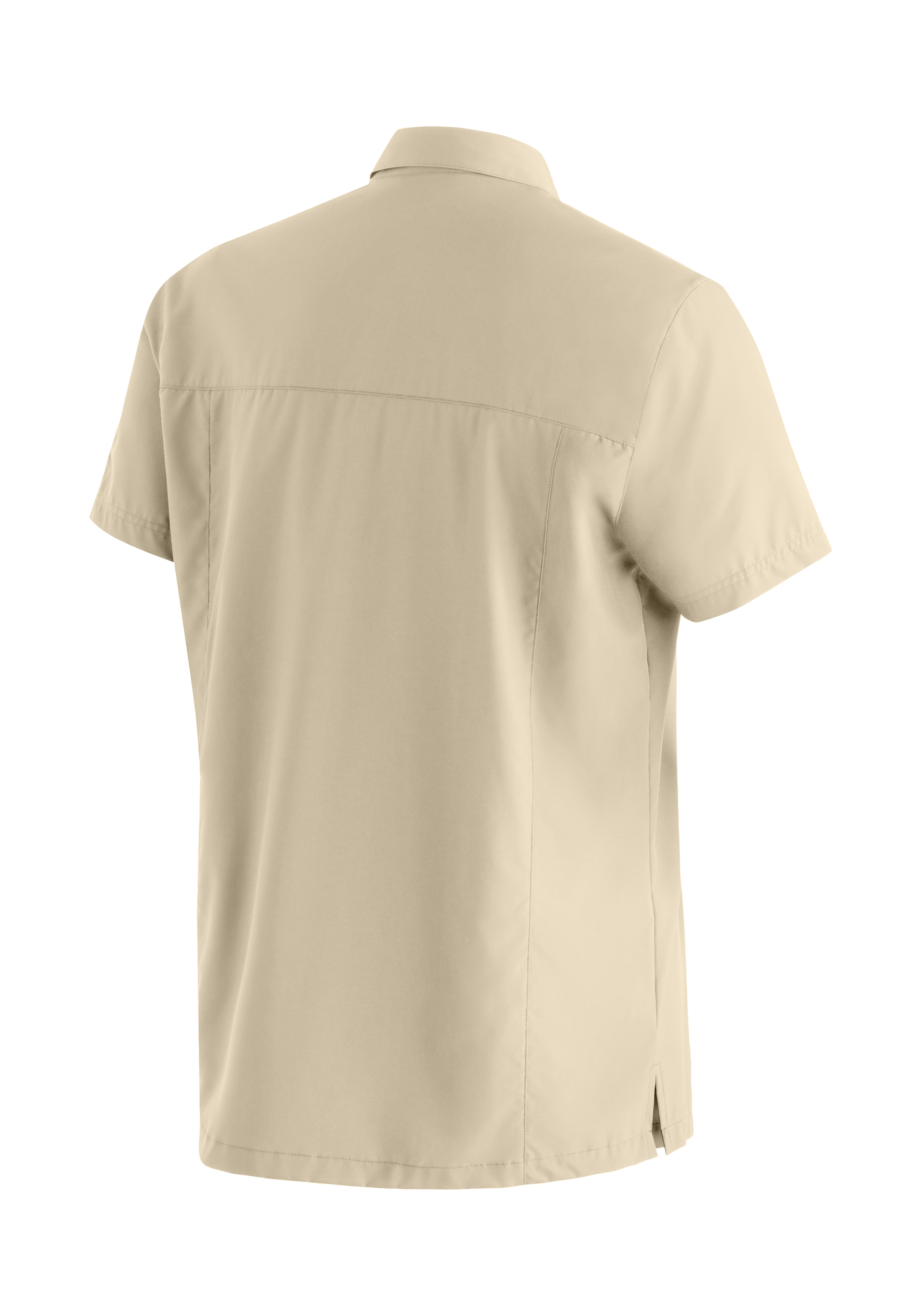 Maier Sports Funktionshemd »Magos S/S M« Herren Hemd kurzarm, atmungsaktives Freizeithemd, Taillierter Schnitt