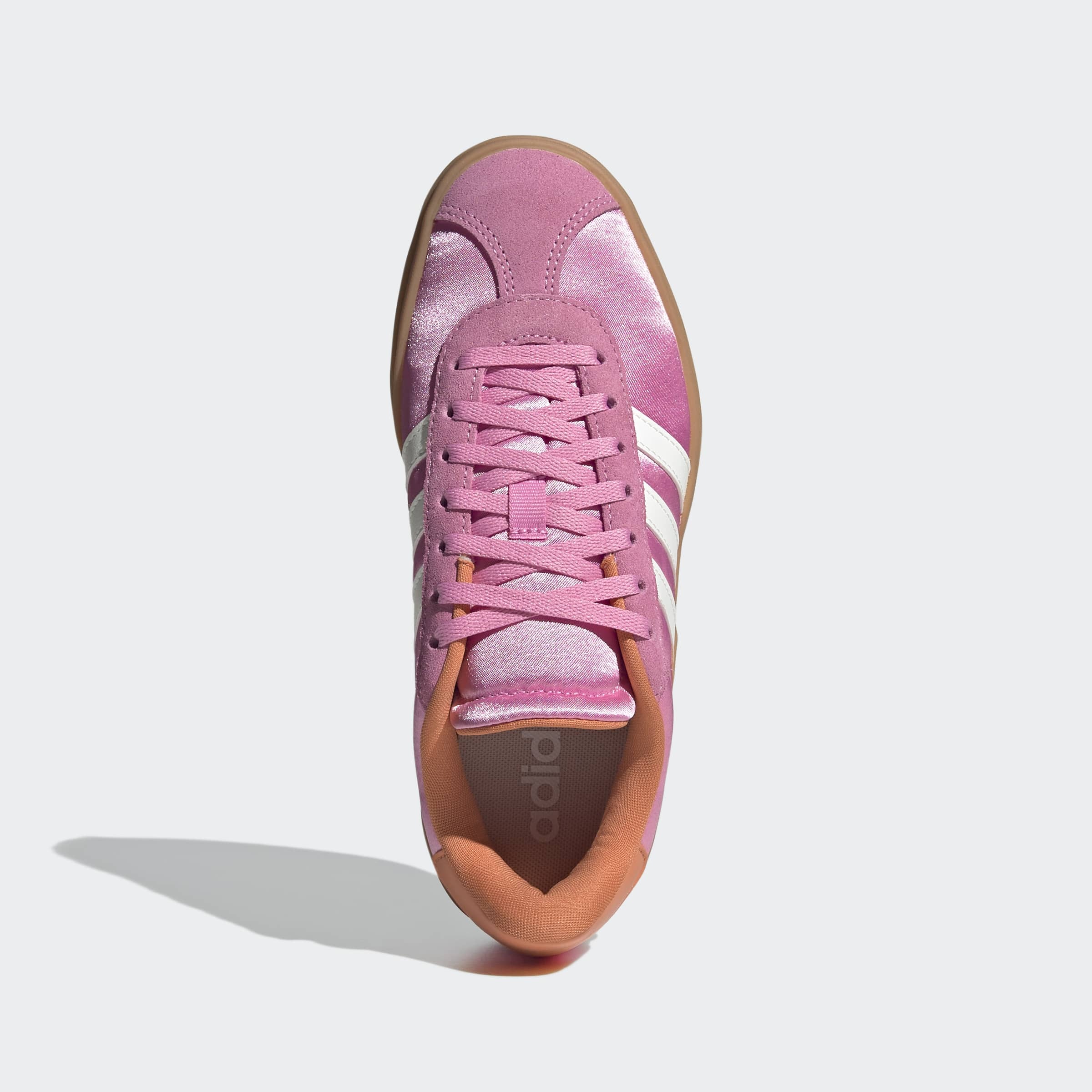 adidas VL Court Bold Bliss Pink / Off White / Dusky Orange EU 40 Kids 3