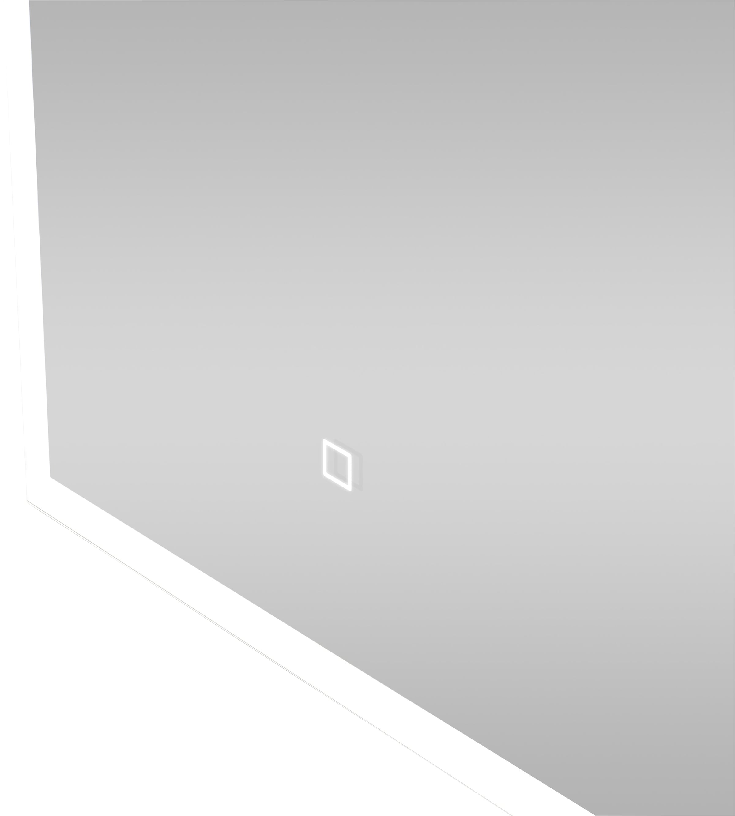Sanotechnik LED-Lichtspiegel, Badspiegel 60x80 cm
