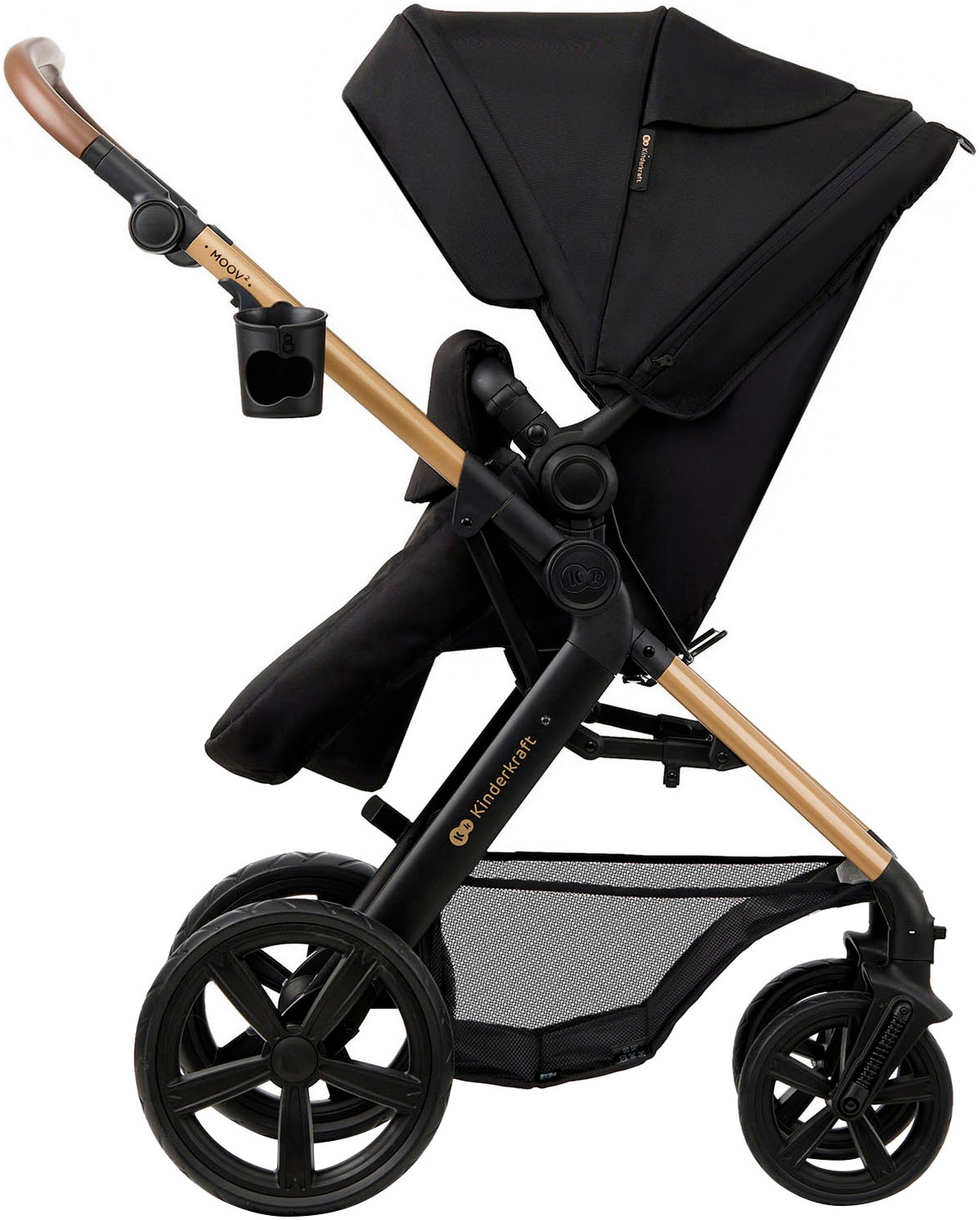 Kinderkraft Kombi-Kinderwagen »MOOV 2 3IN1«, 27 kg, mit EVA-Rädern
