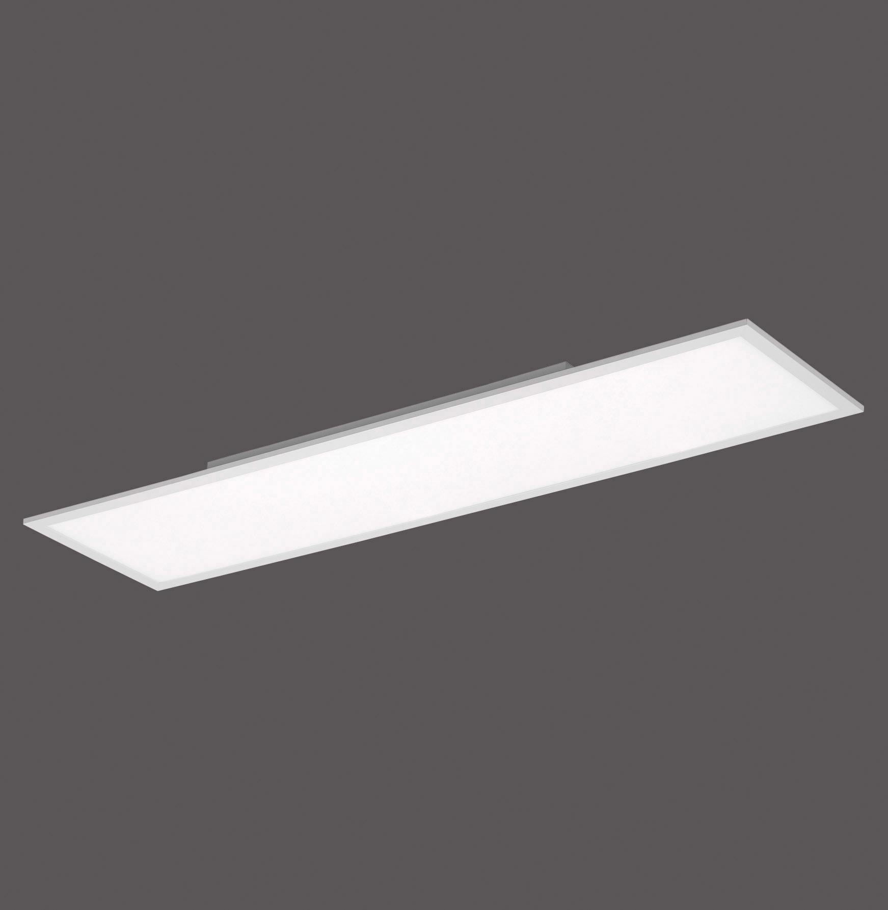 JUST LIGHT Deckenleuchte »FLAT«, 1 flammig, Leuchtmittel LED-Board | LED fest integriert, CCT - Farbtemperaturregelung, Dimmbar über Funkfernbedienung
