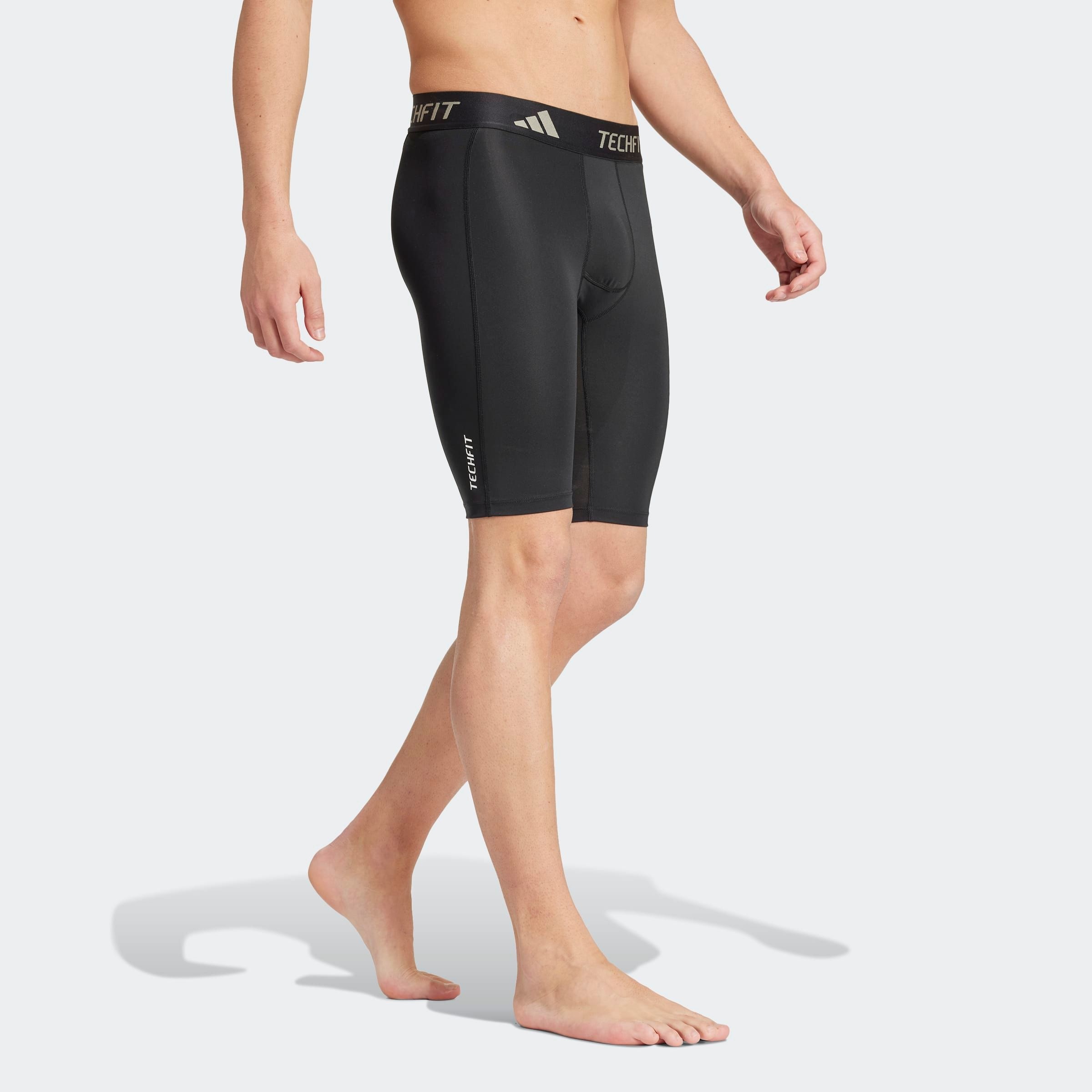 Adidas Courts Techfit Compression Leggings Black L 2
