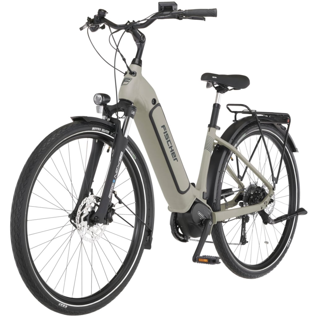 FISCHER Fahrrad E-Bike »CITA 3.3I 522«, 9 Gang, Shimano, Mittelmotor 250 W, (Schloss)