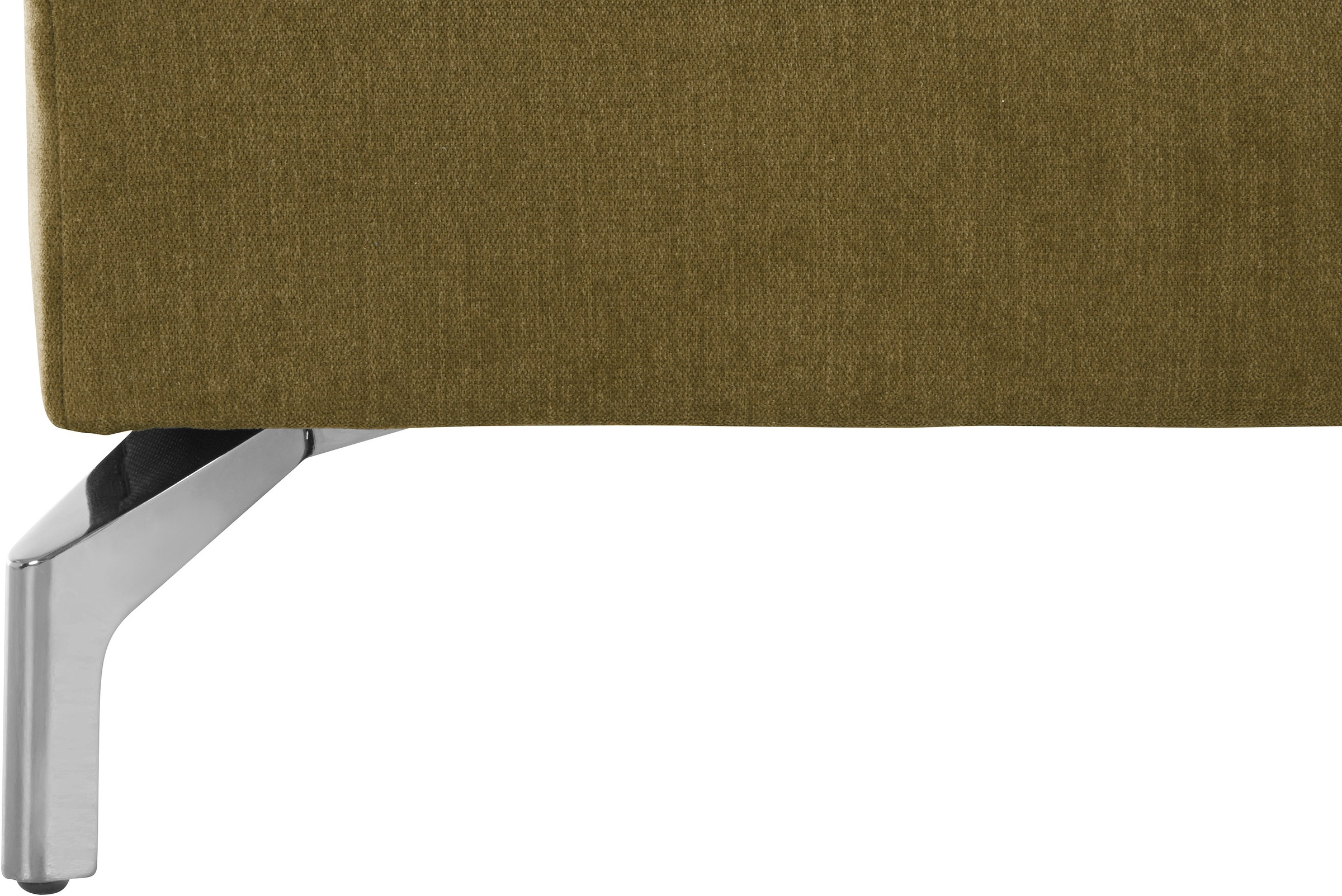 sit&more Hocker »Brisbane«, Fußhöhe 15 cm, mit Federkern und Klappfunktion