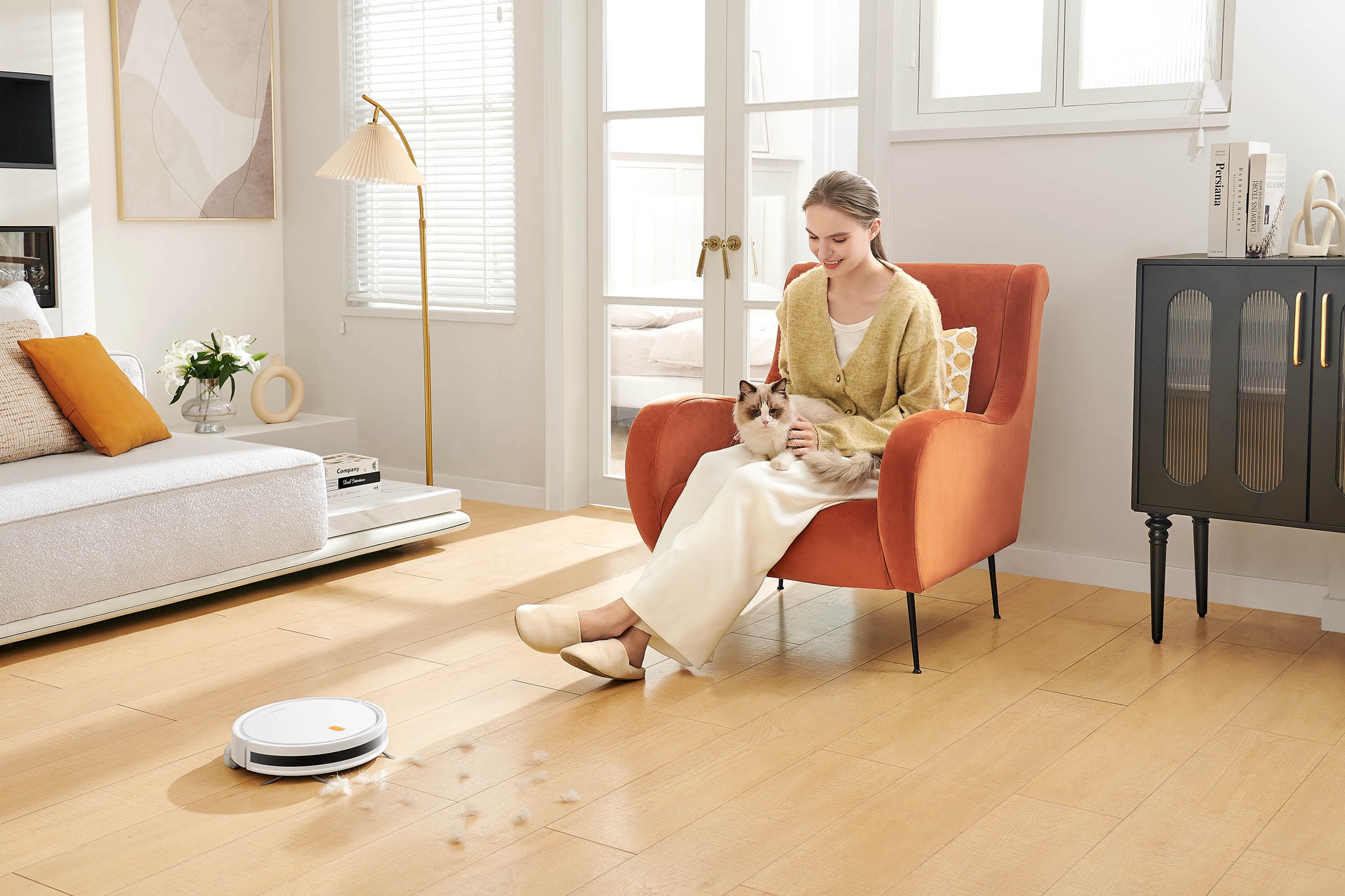 Xiaomi Wischroboter »Xiaomi Robot Vacuum E5 (weiß)«, Intelligente Wegplanung