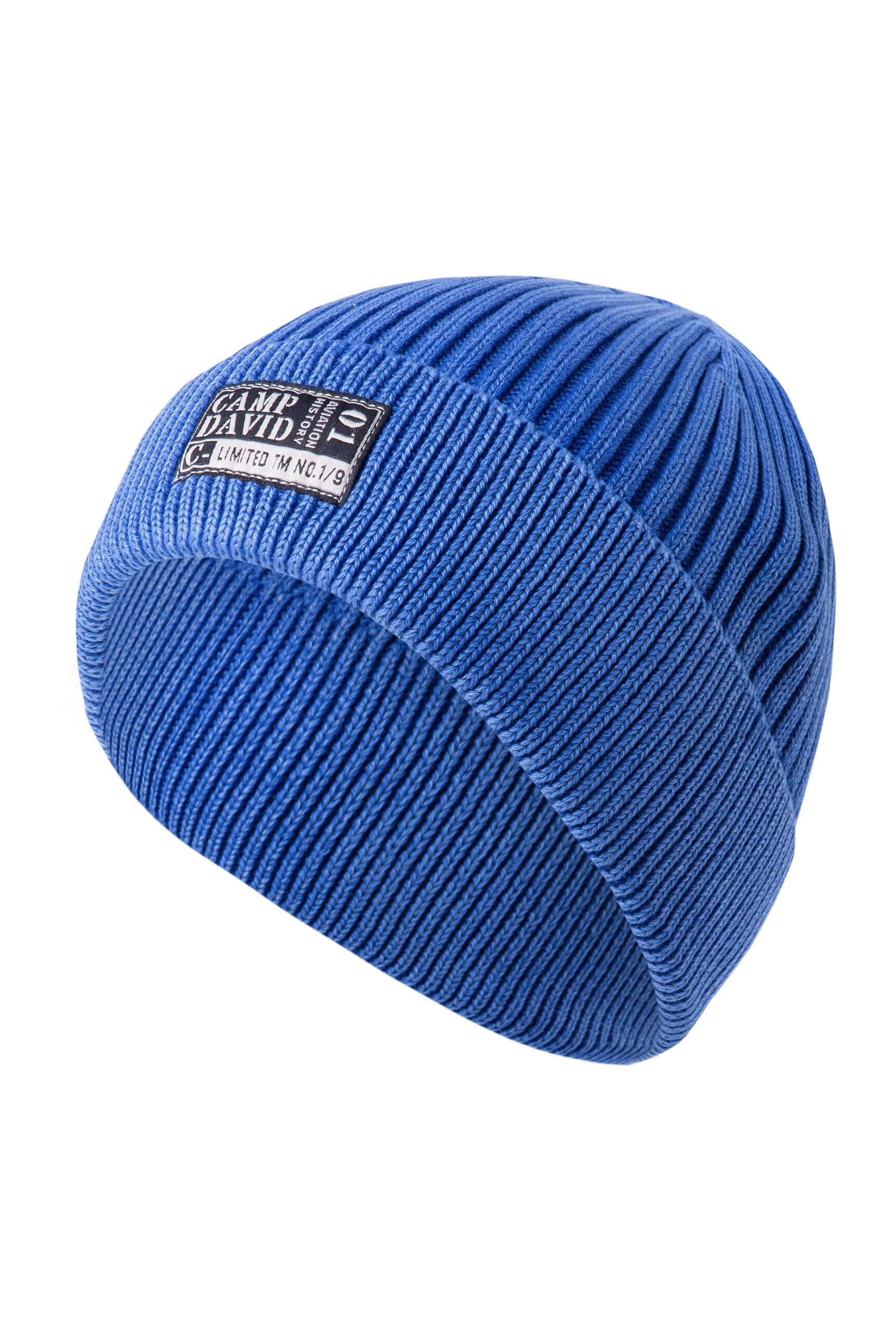 CAMP DAVID Strickmütze aus Baumwolle