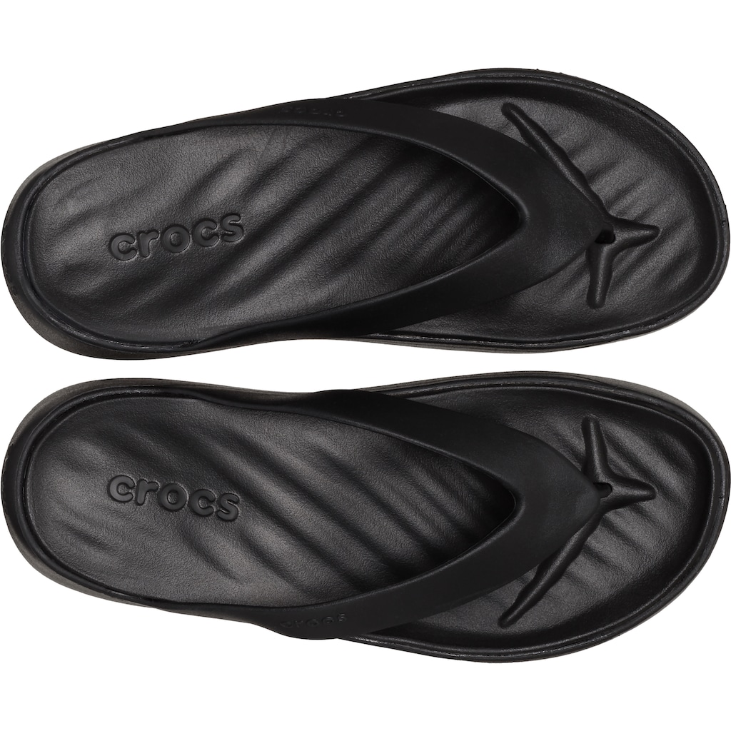 Crocs Zehentrenner »Getaway Flip«, Sommerschuh, Schlappen, Poolslide mit weichem Zehensteg