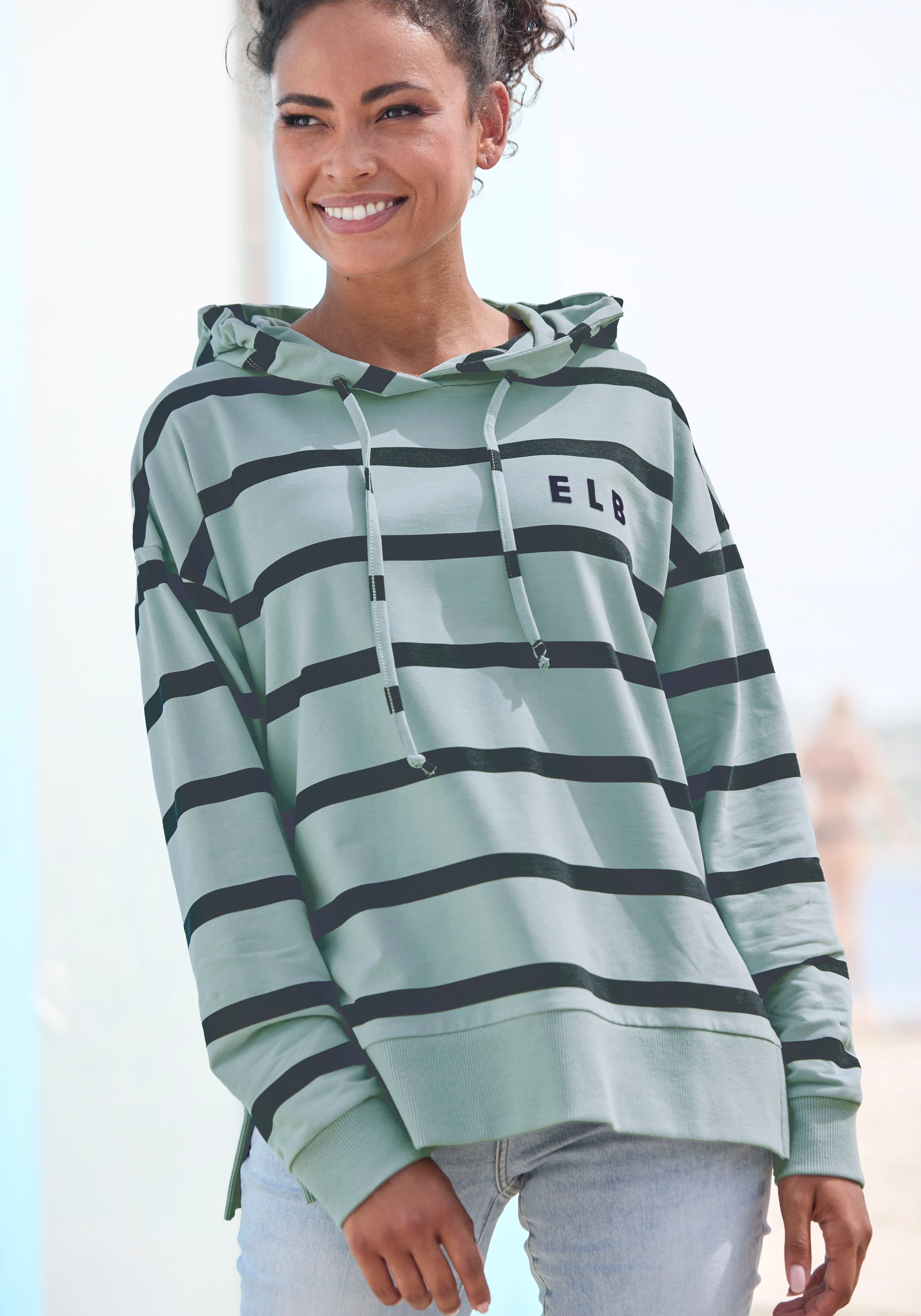 Elbsand Kapuzensweatshirt "Marvi", mit Logoprint günstig online kaufen