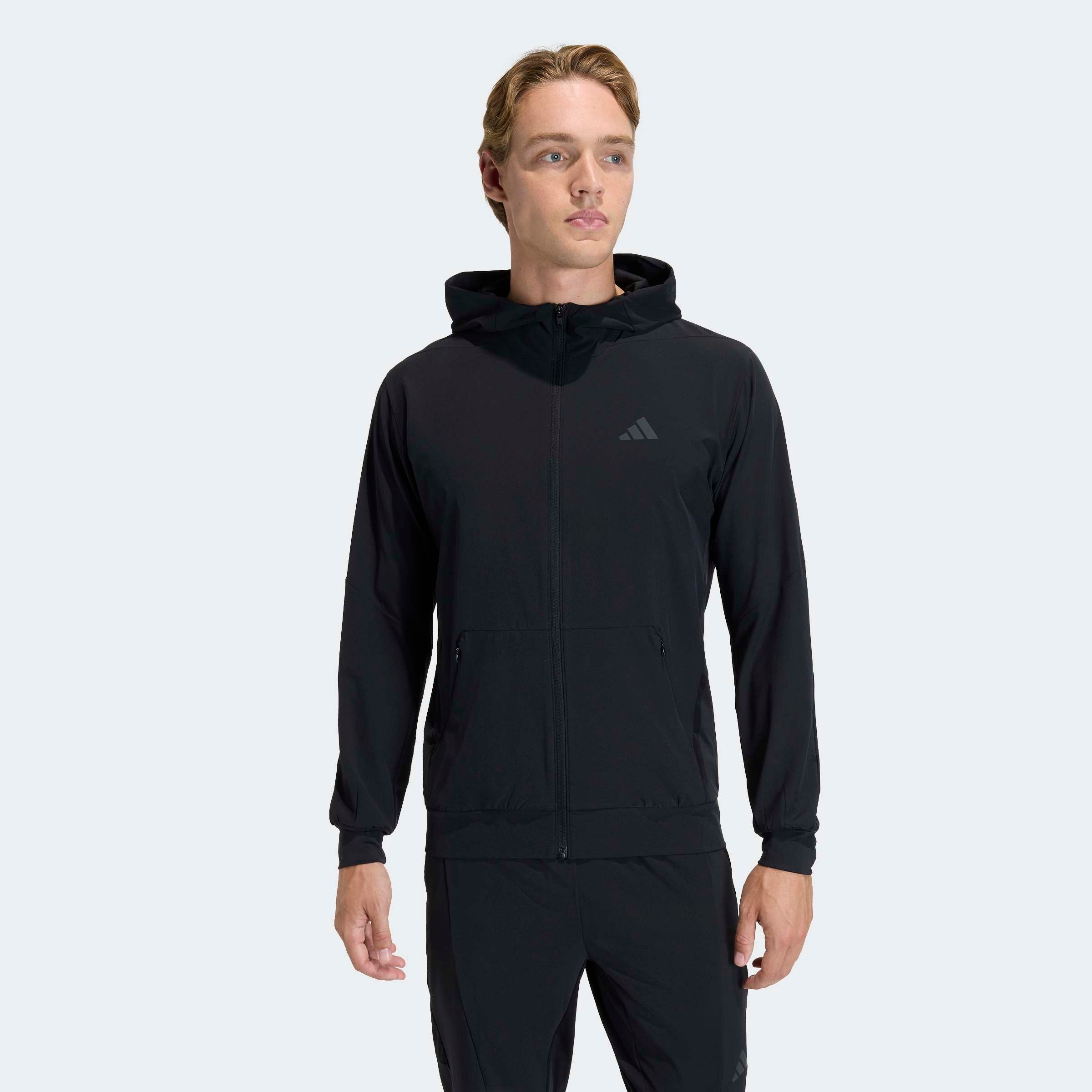 adidas Performance Kapuzensweatjacke "D4T HYBRID FZ H"