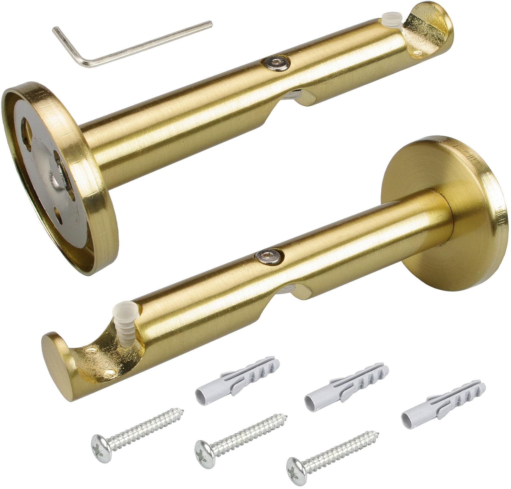 Liedeco Kombiträger für Gardinenstangen Ø 16 mm günstig online kaufen