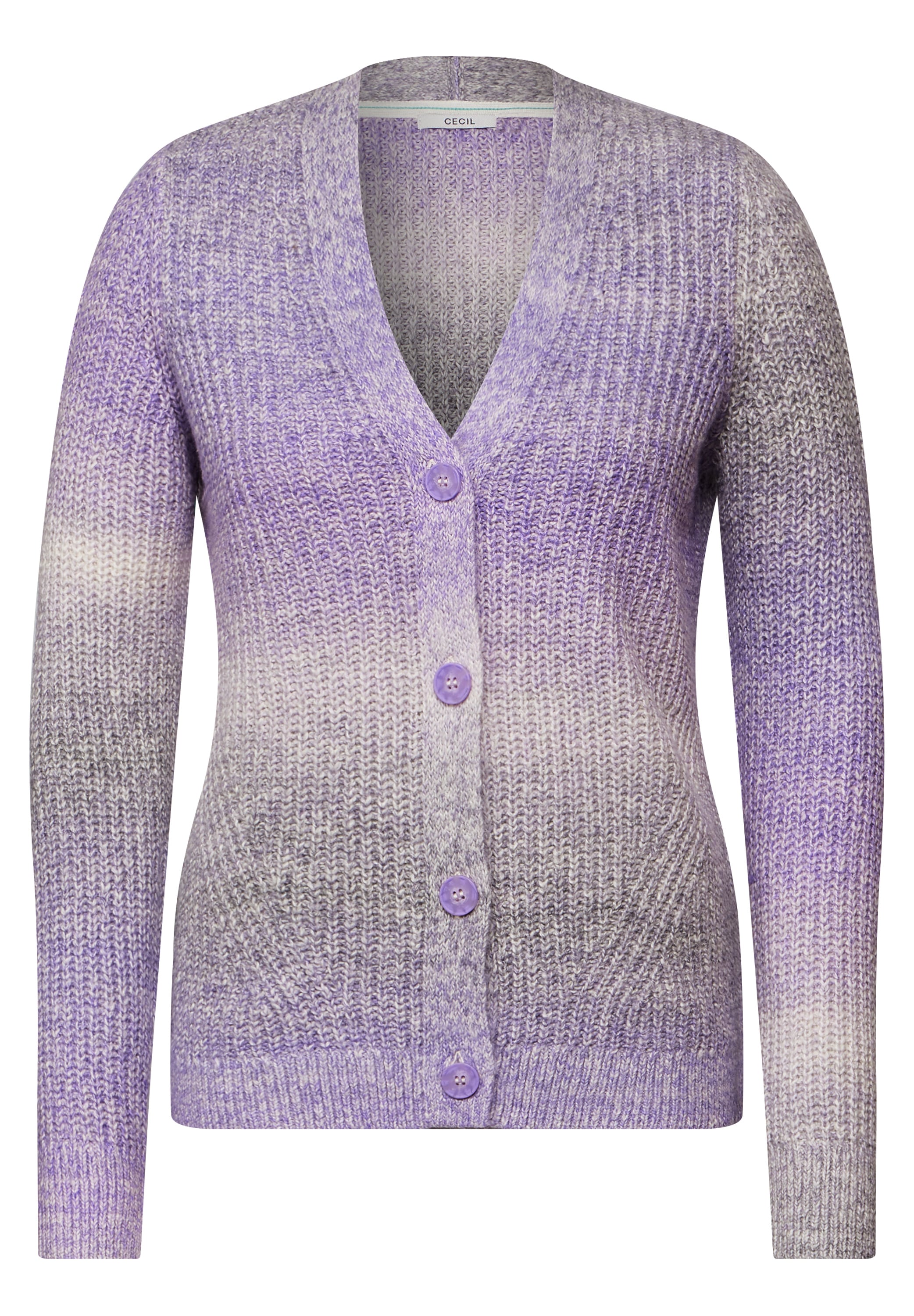 Cecil Cardigan, mit Knopfleiste