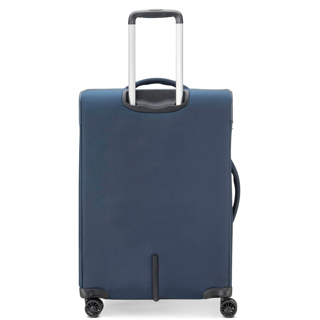 RONCATO Weichgepäck-Trolley »Joy, 63 cm, dunkelblau«, 4 Rollen, Reisegepäck Koffer mittel groß mit Volumenerweiterung und TSA Schloss