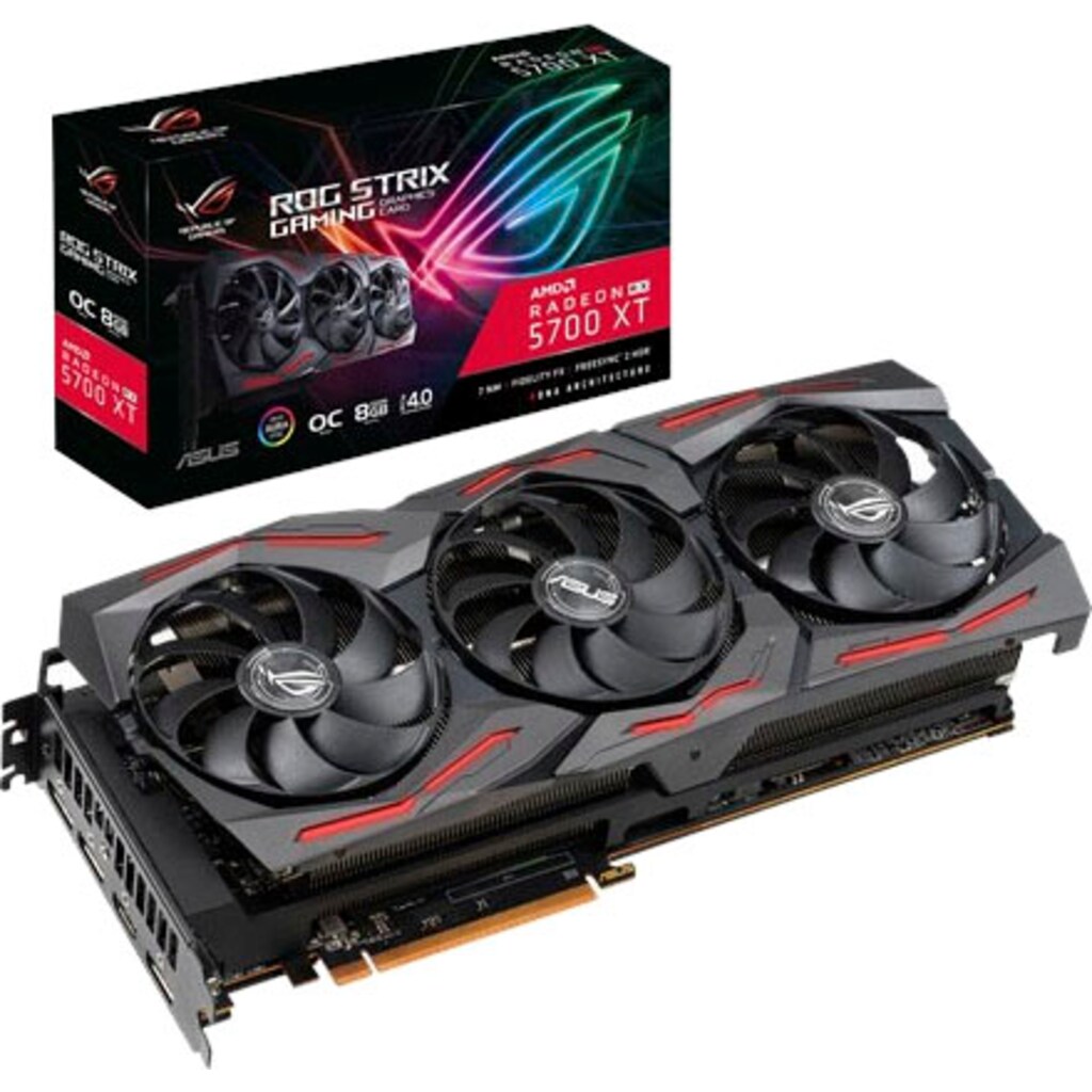 Asus Grafikkarte »ROG STRIX RX 5700XT O8G GAMING«, 8 GB, GDDR6