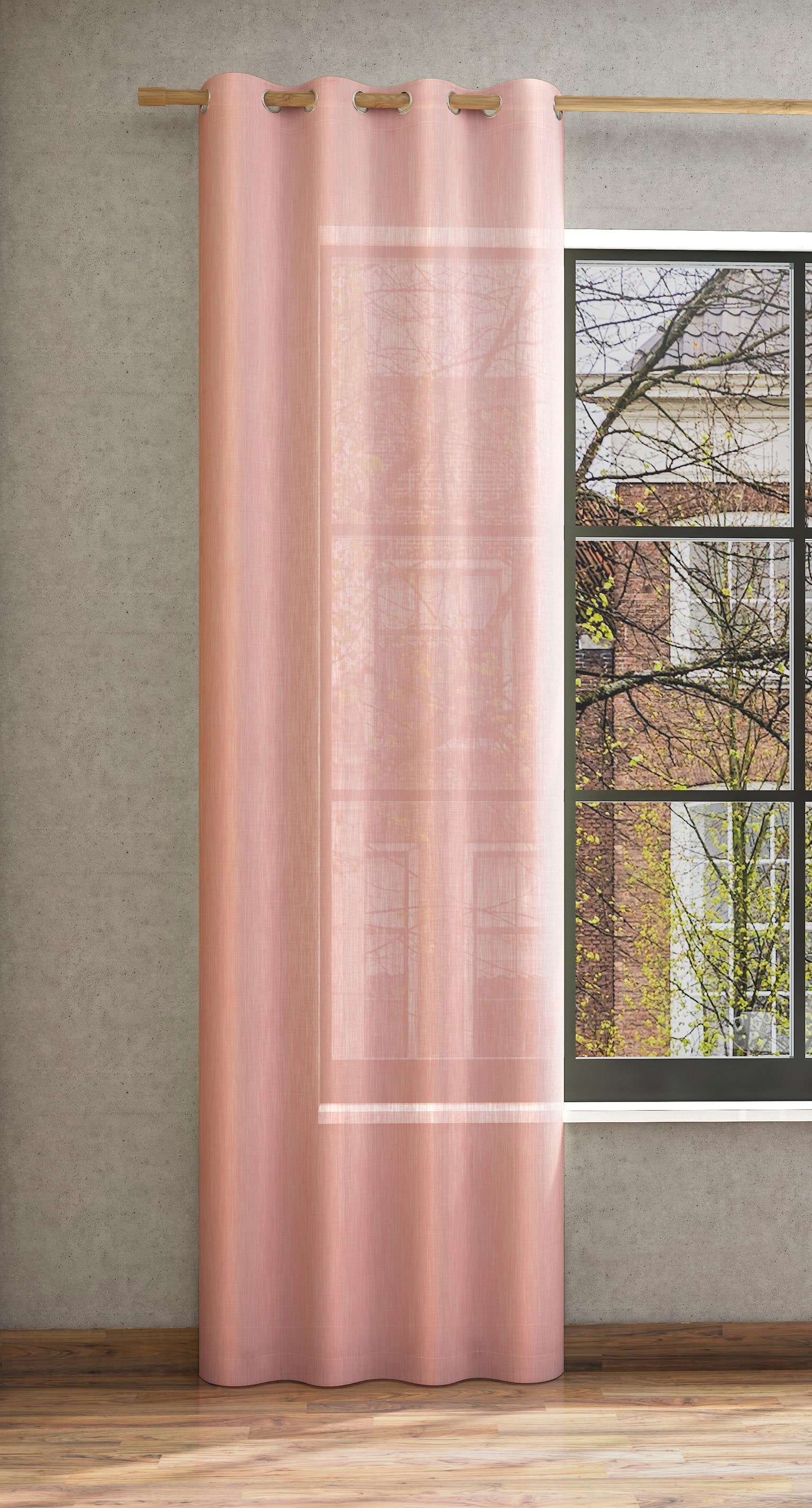 kaufen Neutex for Vorhang you! 142 cm, St.), Breite »Libre-ECO«, (1 | BAUR Maß nach Nachhaltig,