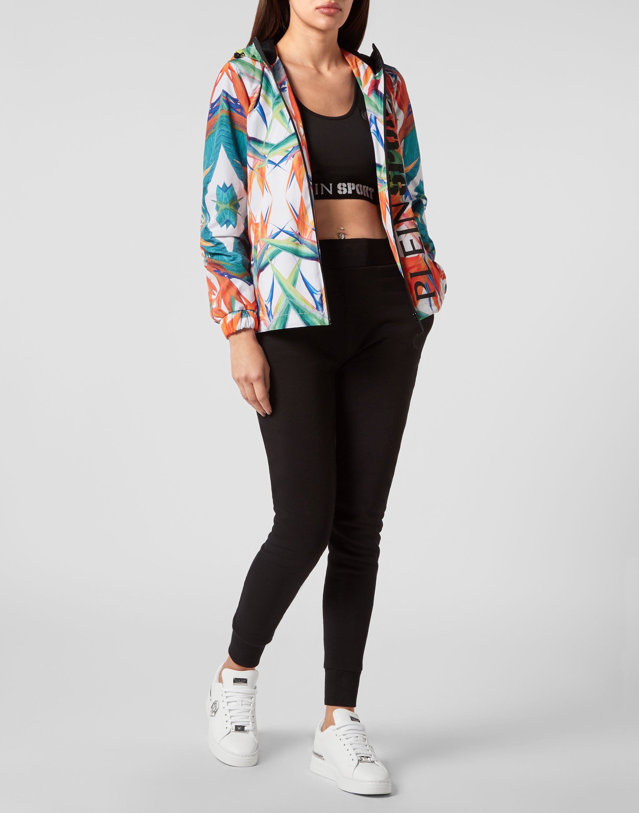 PLEIN SPORT Daunenjacke »Flowers«