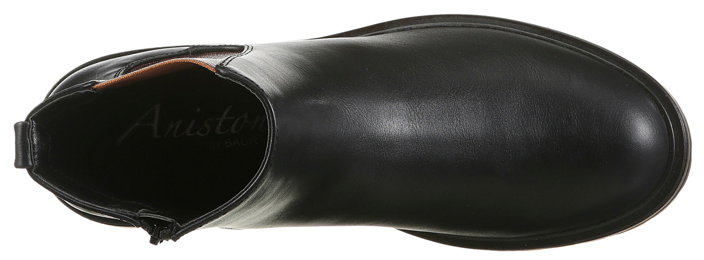 Aniston SHOES Chelseaboots, Stiefelette, Blockabsatz, mit Animal-Print - NE günstig online kaufen