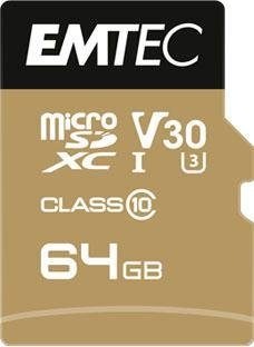 EMTEC Speicherkarte »microSD UHS-I U3 V30 SpeedIN PRO«, (UHS Class 1 95 MB/s Lesegeschwindigkeit)