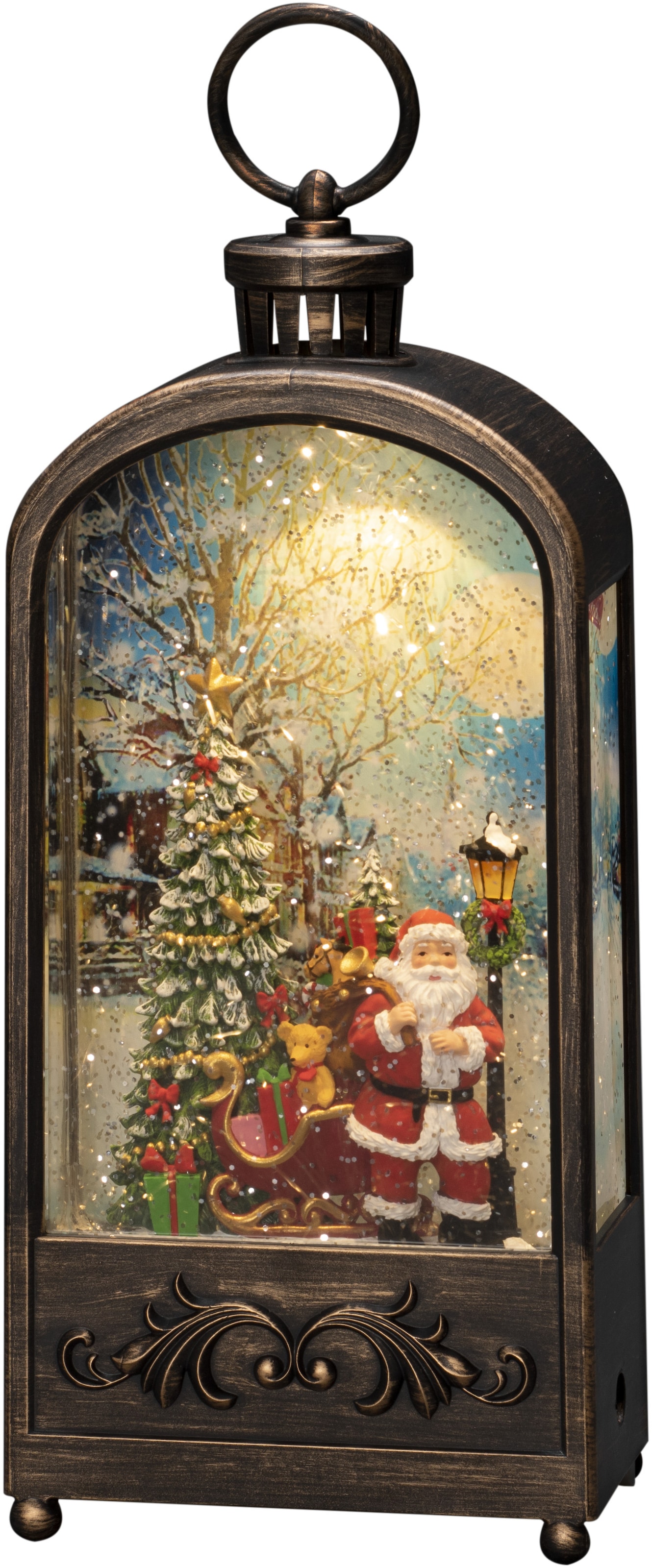 KONSTSMIDE LED Laterne Santa bestellen Wasserlaterne »LED | warm wassergefüllt, 5h Baum«, 1 Timer, BAUR Diode und weiße