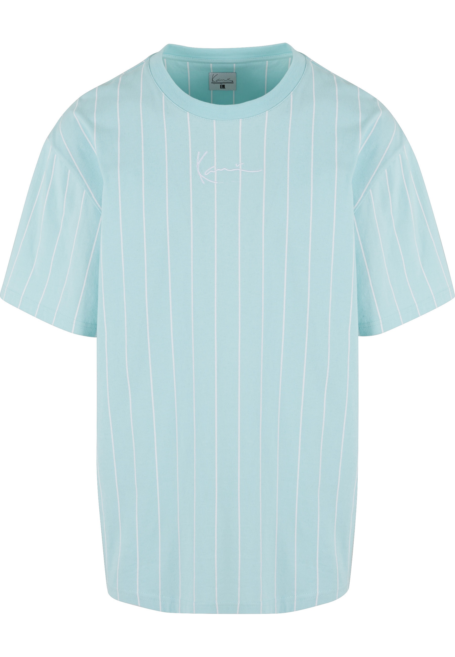 Karl Kani T-Shirt "Karl Kani Karl Kani Small Signature Essential Pinstripe Tee" 1 Stk.