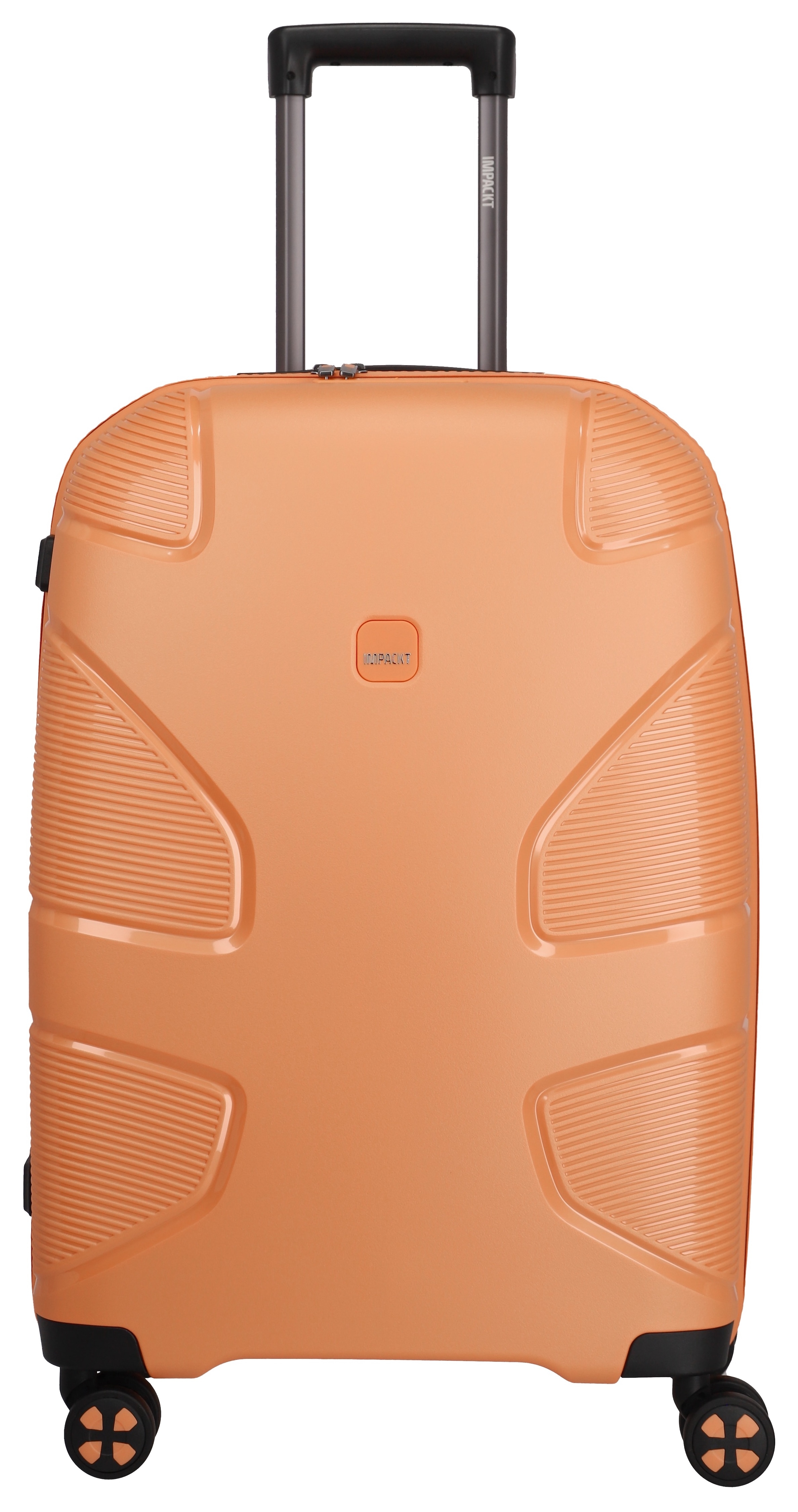 IMPACKT Hartschalen-Trolley "IP1, verschiedene Größen und Farben"garden apricot, Polypropylen, unifarben, Koffer, Hartschalen-Koffer vegan Koffer