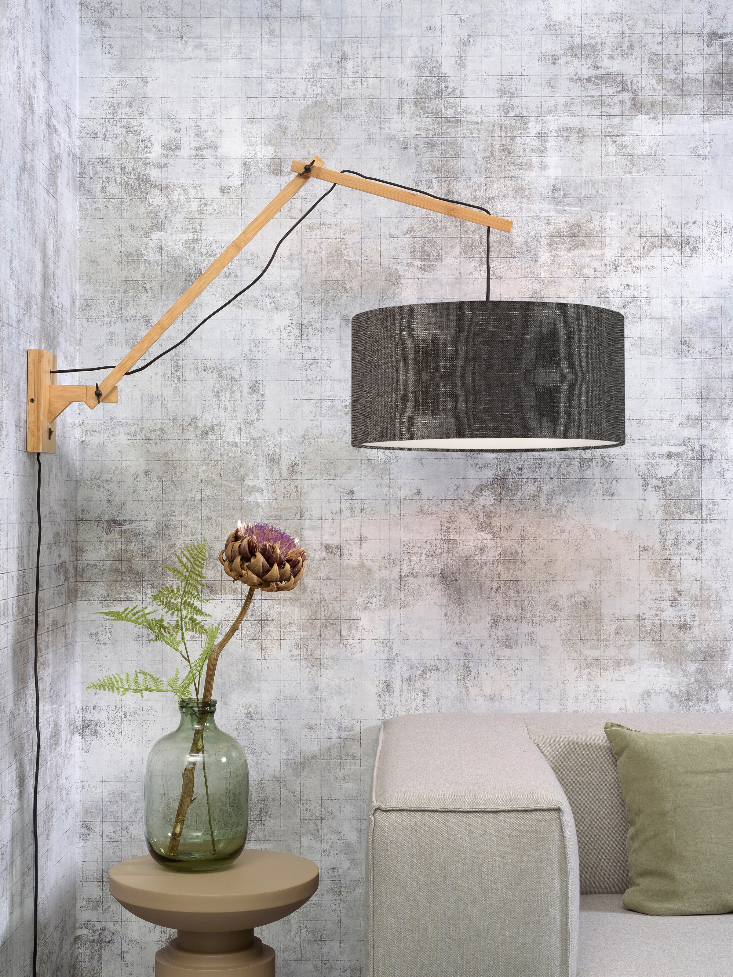 GOOD&MOJO Wandleuchte »Andes«, Leuchtmittel E27 | ohne Leuchtmittel