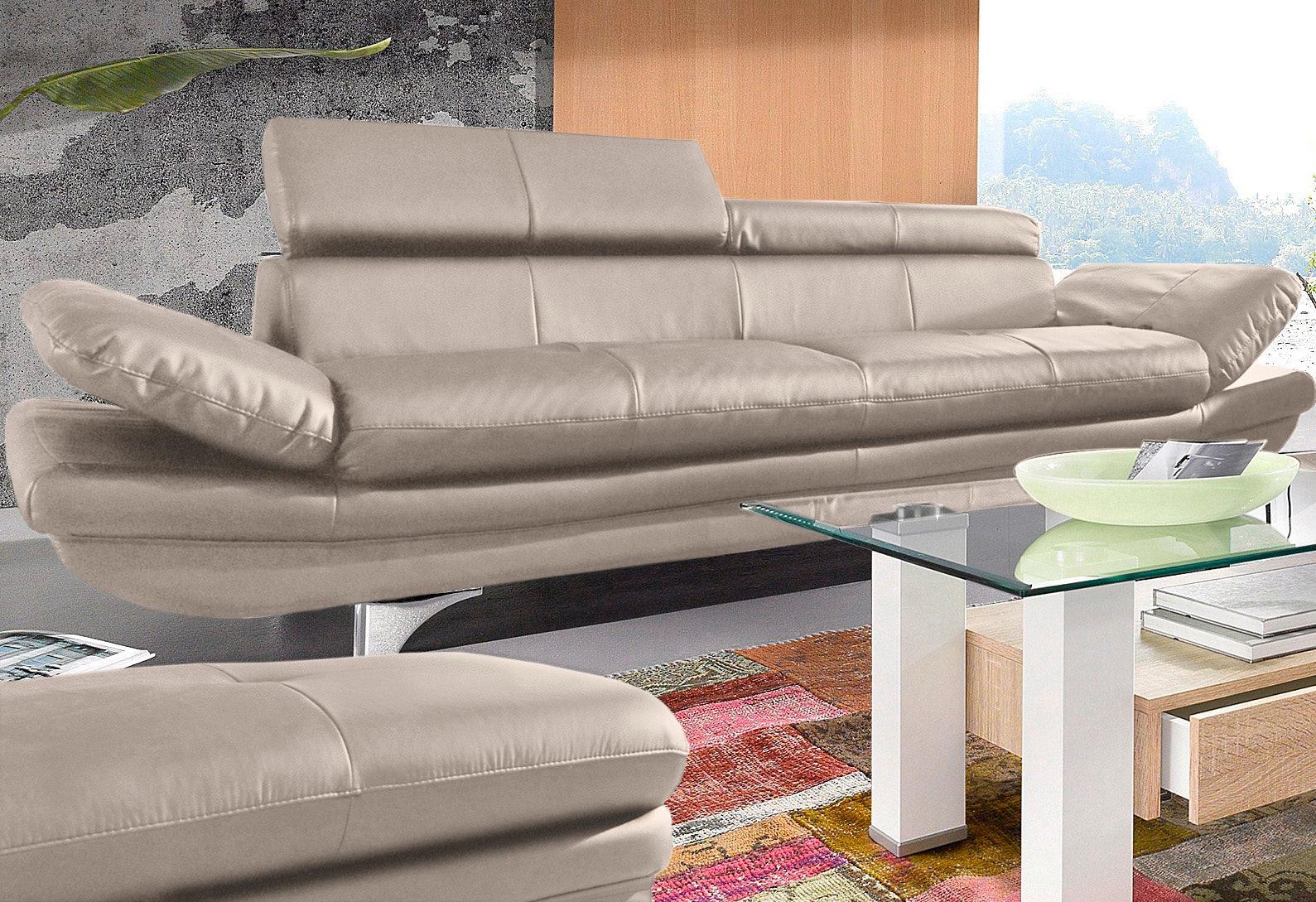 COTTA 3-Sitzer "Enterprise", Big-Sofa, mit Armteilverstellung & Kopfteilver günstig online kaufen
