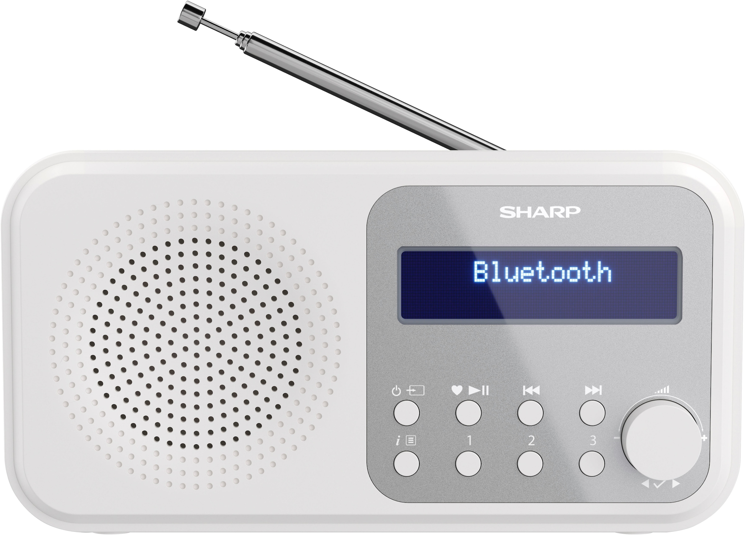 Sharp Radio »DR-P420«, (Bluetooth-A2DP Bluetooth-AVRCP Bluetooth Digitalradio (DAB+)-FM-Tuner mit RDS 2 W)