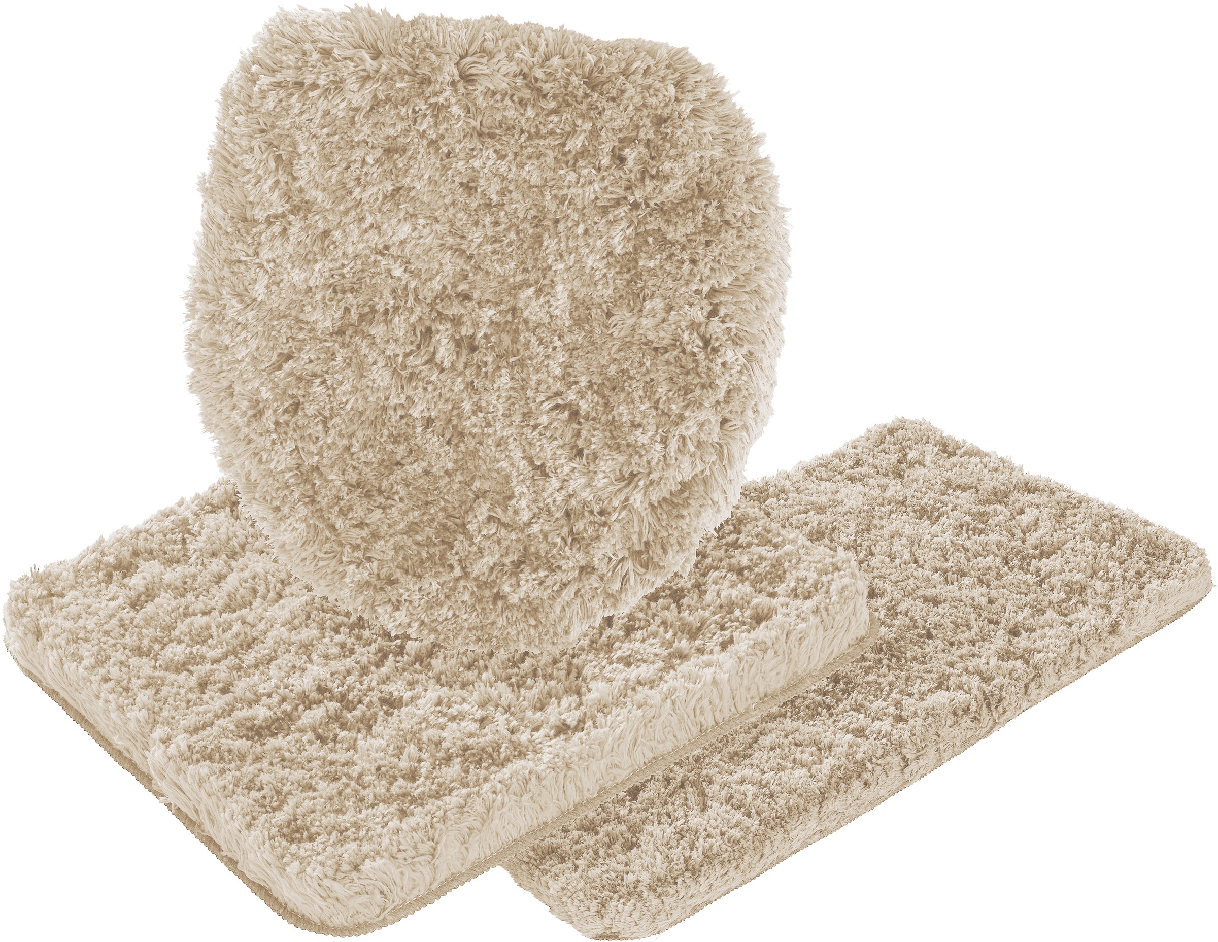 my home Badematte "Micro exclusiv, Badvorleger, Badezimmer Teppich" Höhe 55 günstig online kaufen