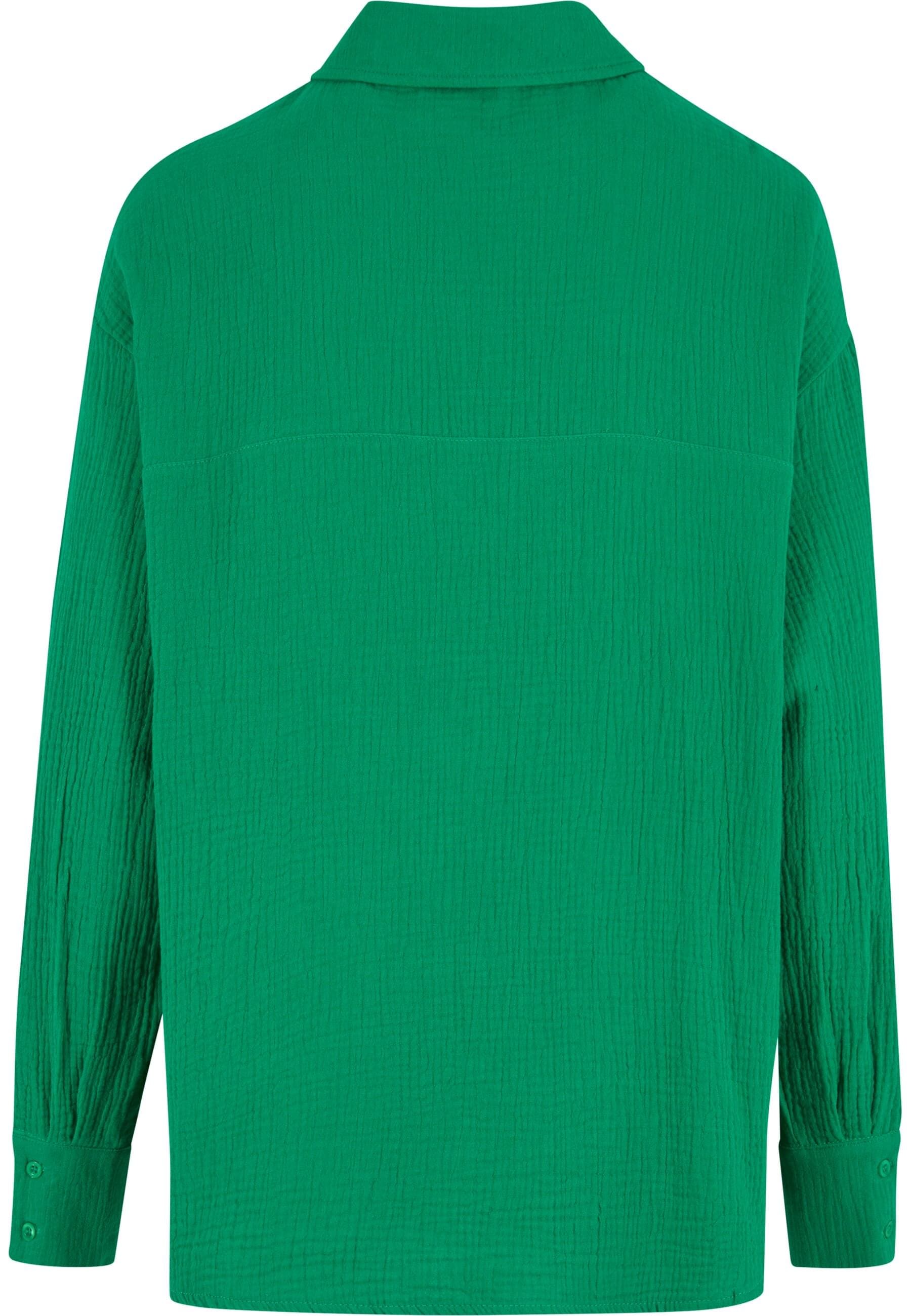 URBAN CLASSICS Klassische Bluse »Urban Classics Ladies Oversized Musselin Blouse«