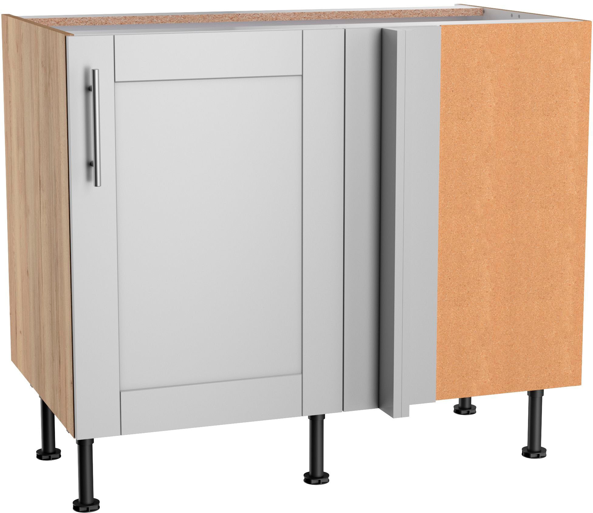 KOCHSTATION Eckunterschrank "KS-Ahus", Breite 100 x 65 cm günstig online kaufen