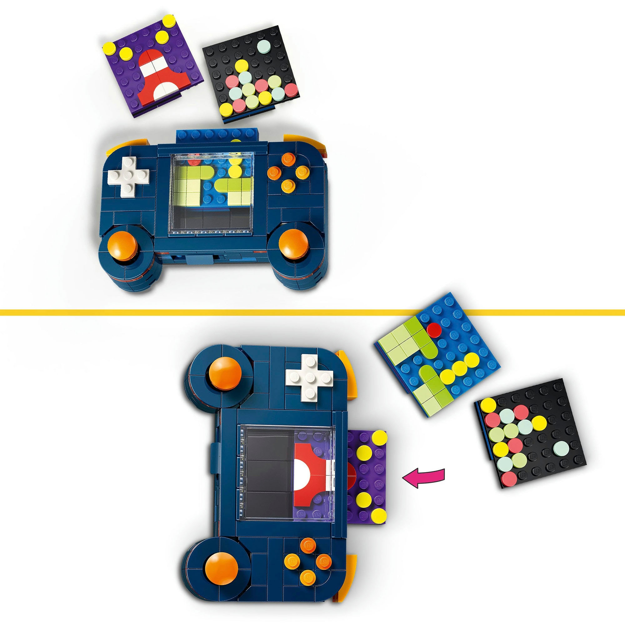 LEGO® Konstruktionsspielsteine »Retro-Spielkonsole (31380), LEGO Creator« Made in Europe