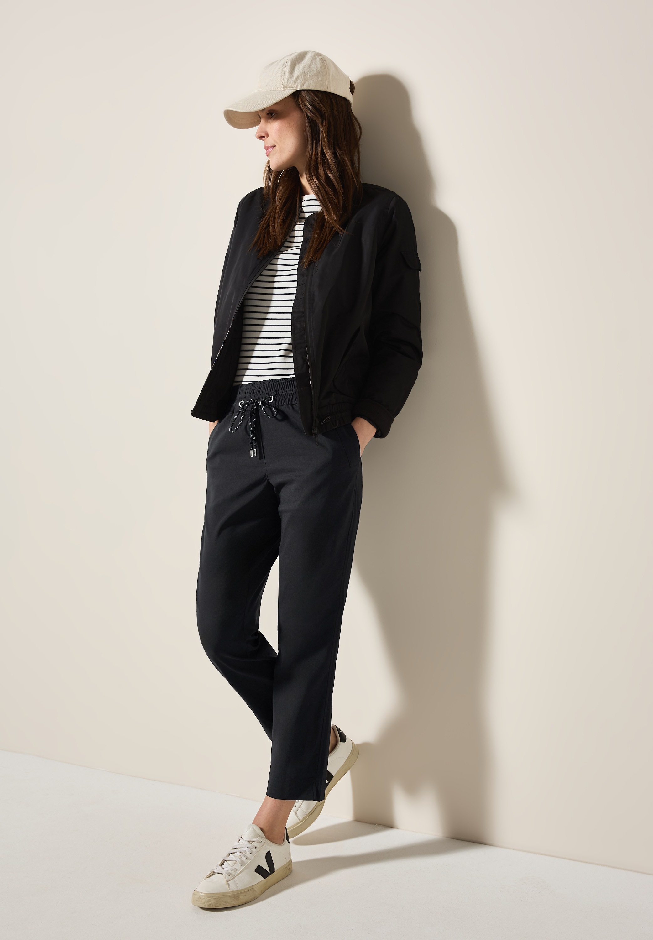 Thumbnail - Cecil Stoffhose "Style Tracey" Sommerhose mit Tunnelzug