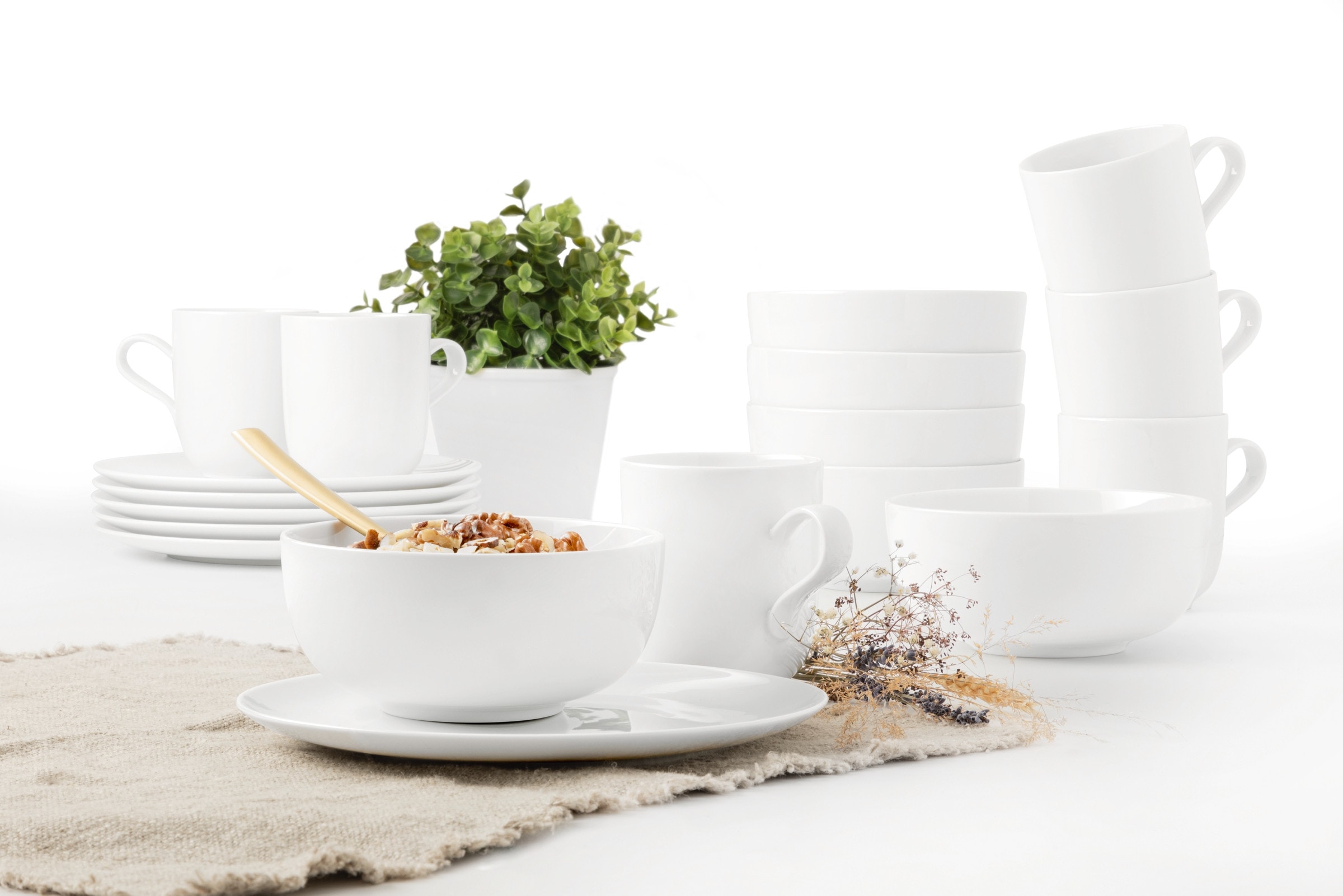 Seltmann Weiden Stövchen »Liberty weiß« Teekannen-/Kaffeekannen Wärmer, Teelichthalterung