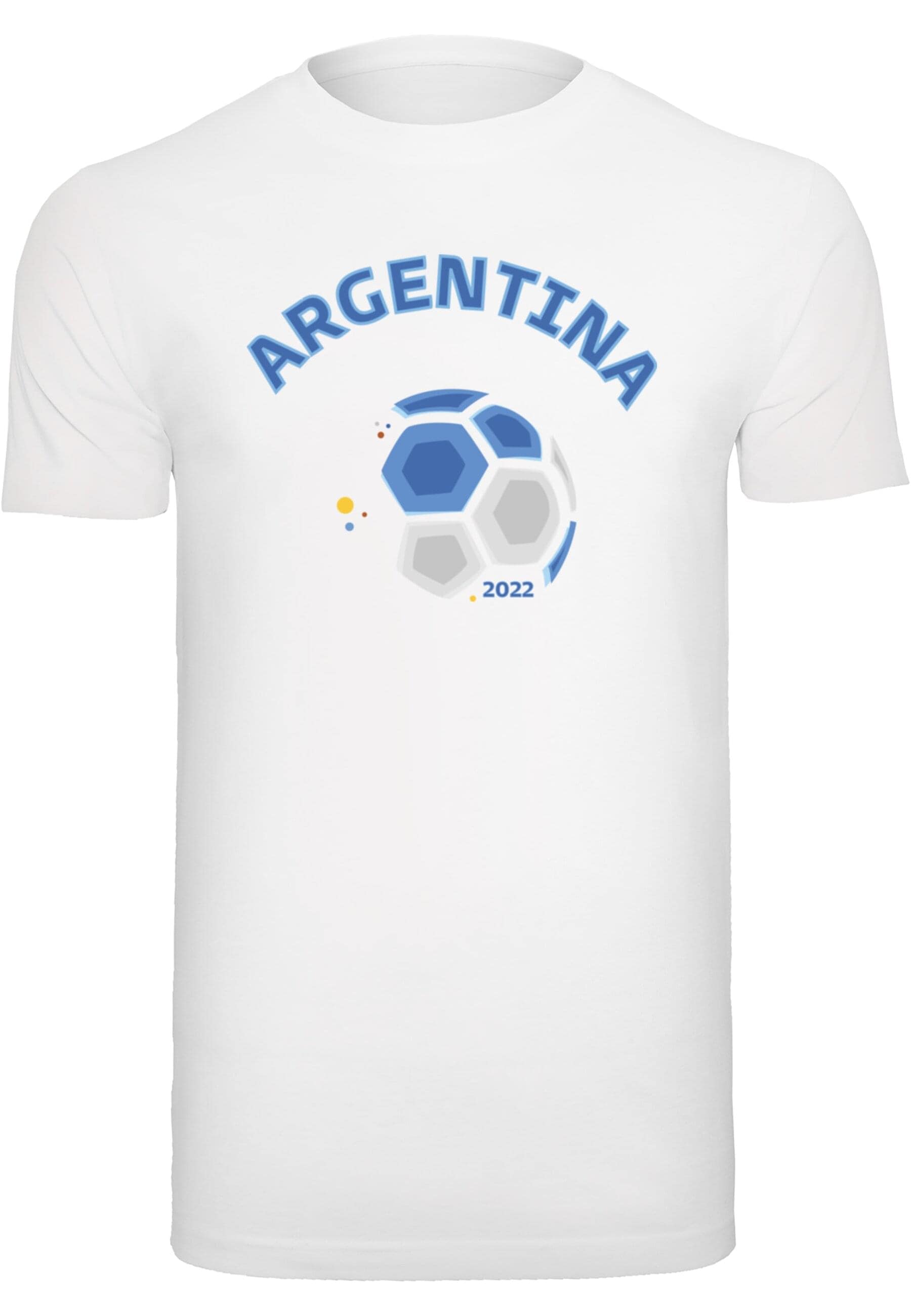 Merchcode T-Shirt "Merchcode Herren Argentina Football Dress T-Shirt Round günstig online kaufen