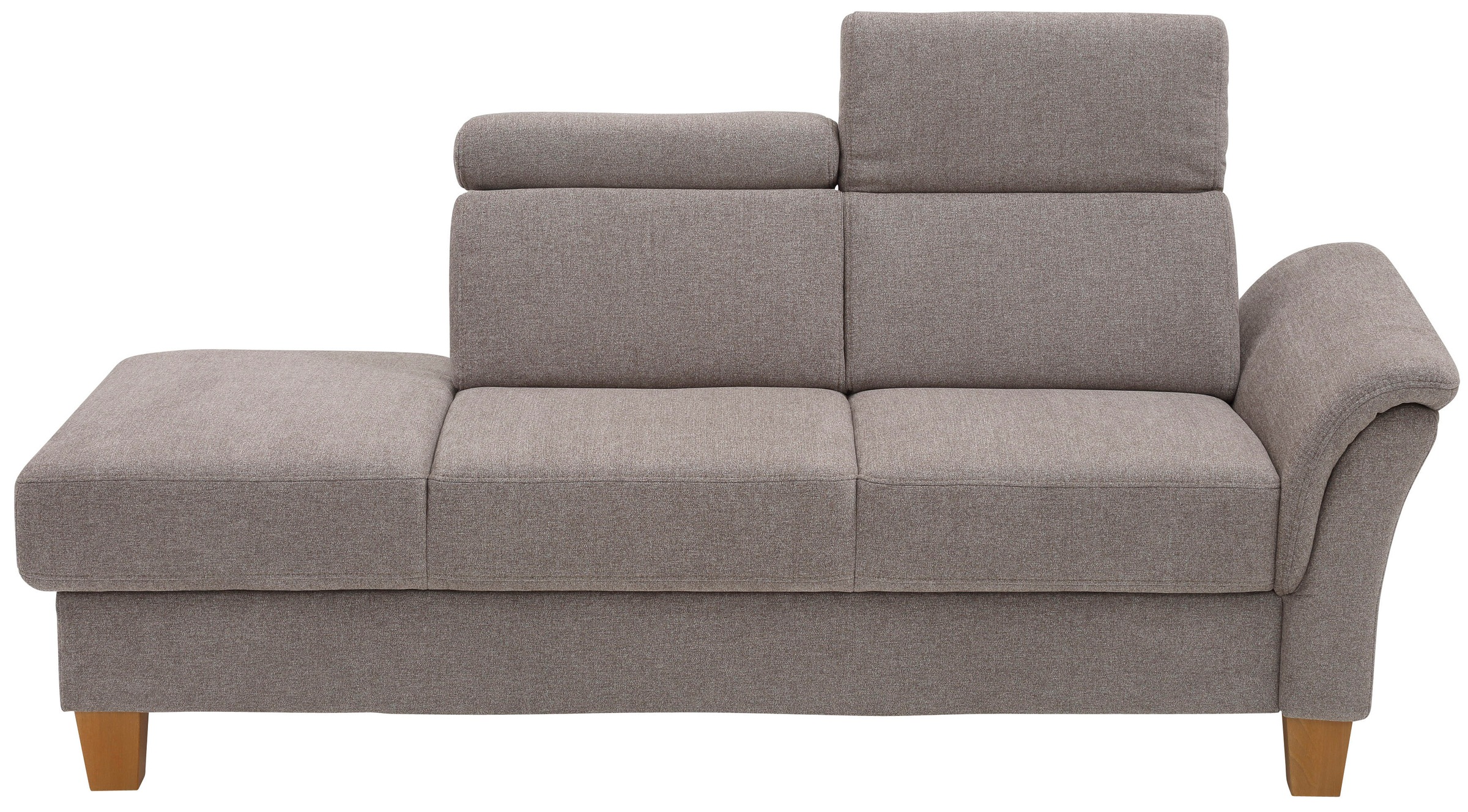 Home affaire Recamiere "Conville" incl. Kopfteilverstellung, Federkern, wah günstig online kaufen