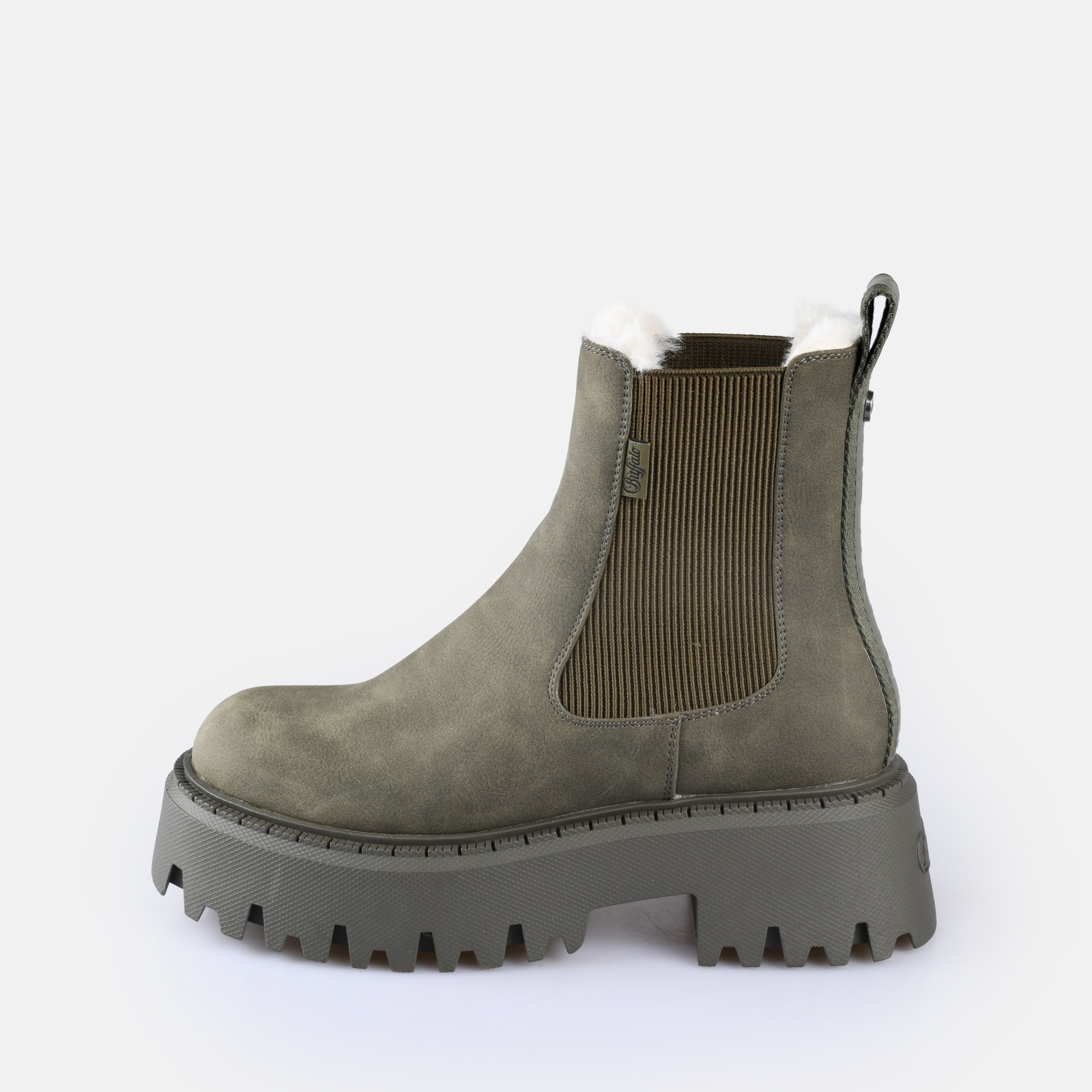 Buffalo Chelseaboots »ASPEN«  Stiefelette, Plateauboots mit Profilsohle und Warmfutter