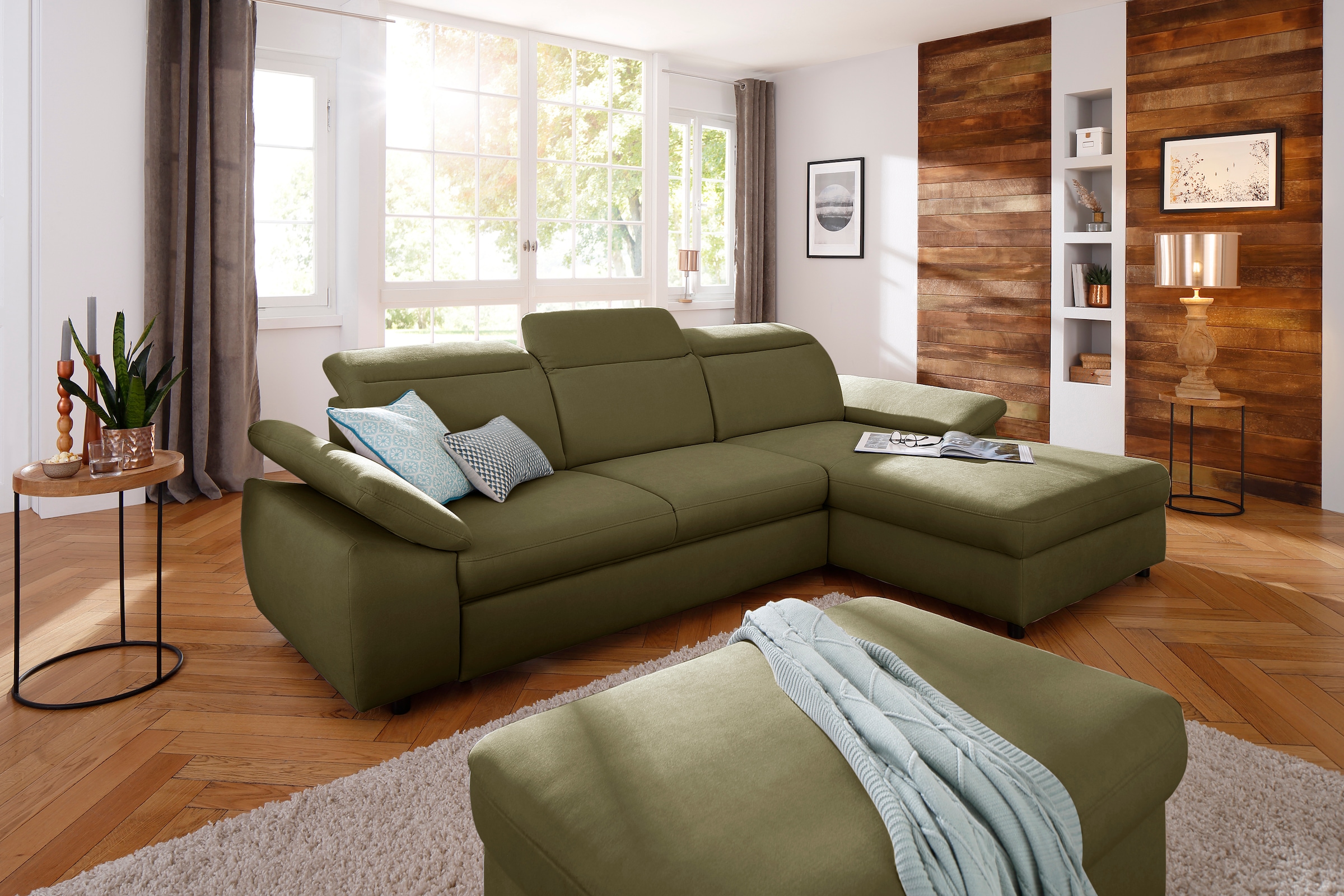 OTTO home Polsterhocker "Mauritius" passend zur "Mauritius"-Serie, auch mit "Soft clean"-Bezug
