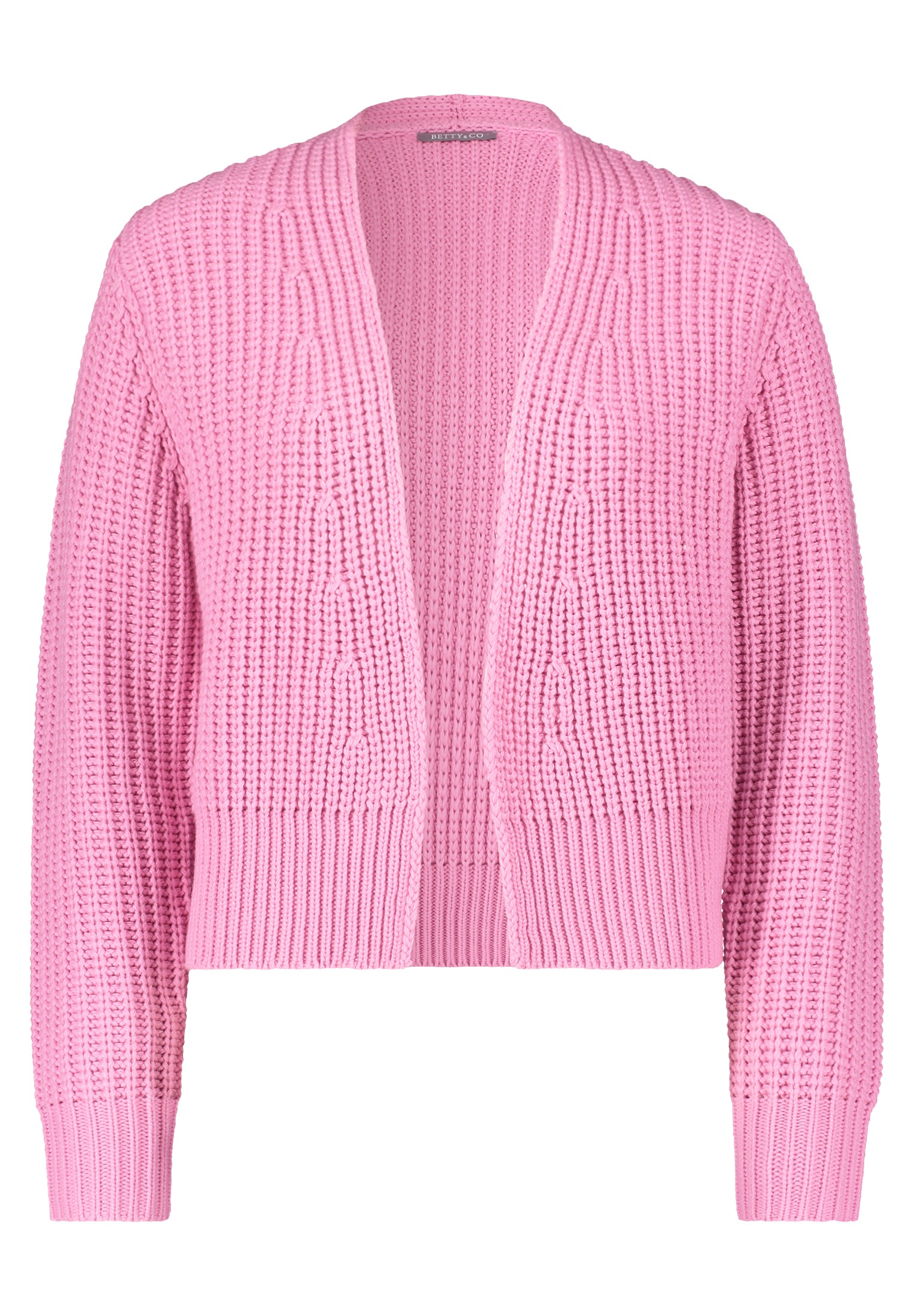Betty&Co Strickjacke "Betty & Co Damen Grobstrickjacke ohne Verschluss", Ri günstig online kaufen