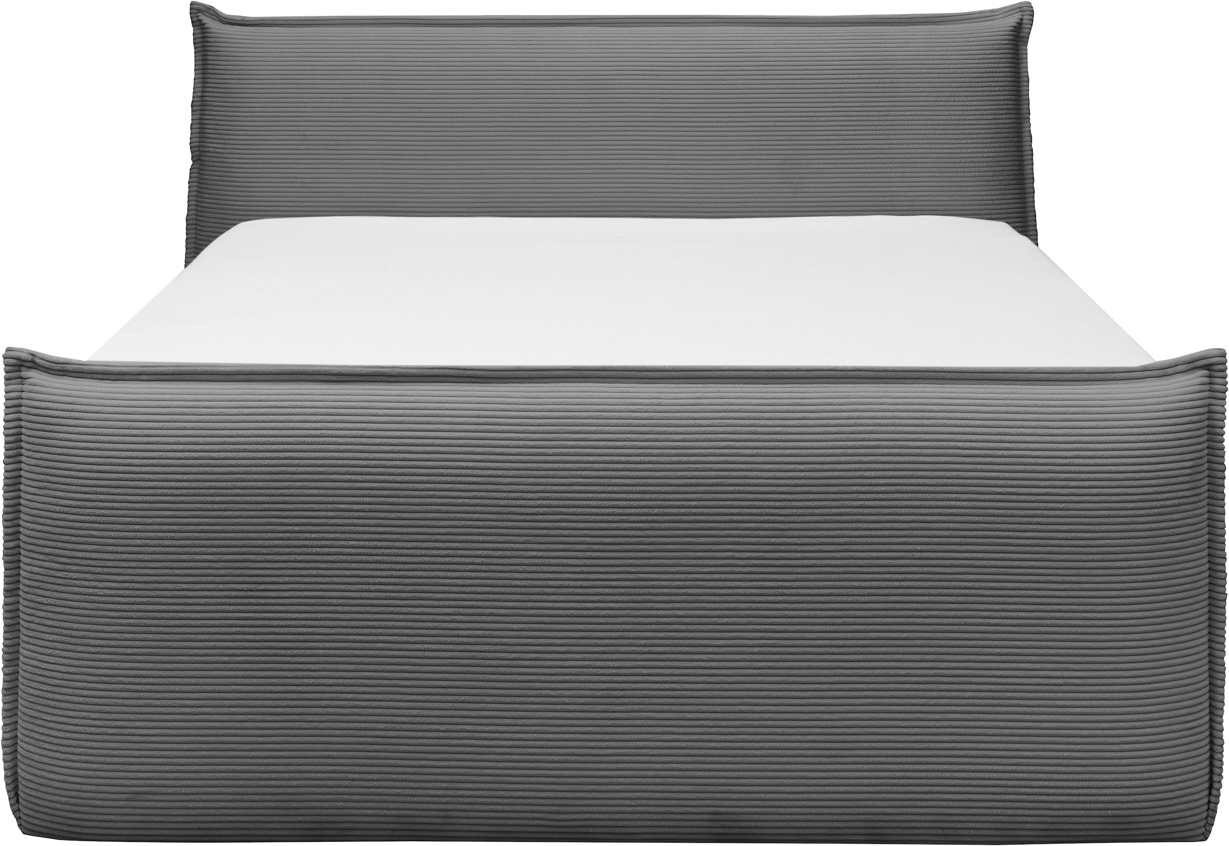 set one by Musterring Boxspringbett »Florida« in modernem Cord-Bezug, mit Bettkasten, in 3 Größen erhältlich