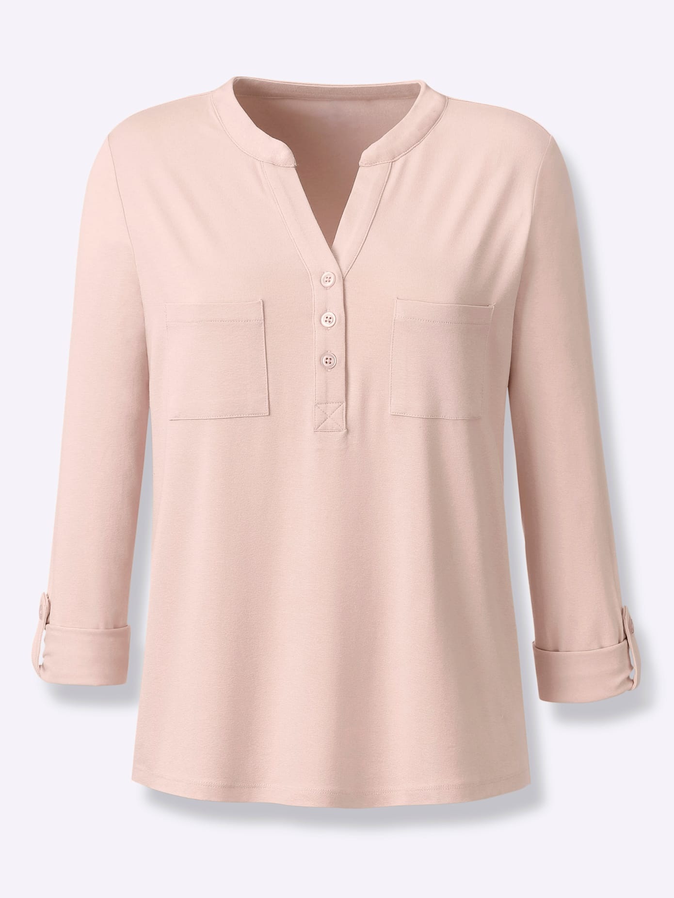 heine Langarmshirt "Shirtbluse" 1 Stk. günstig online kaufen