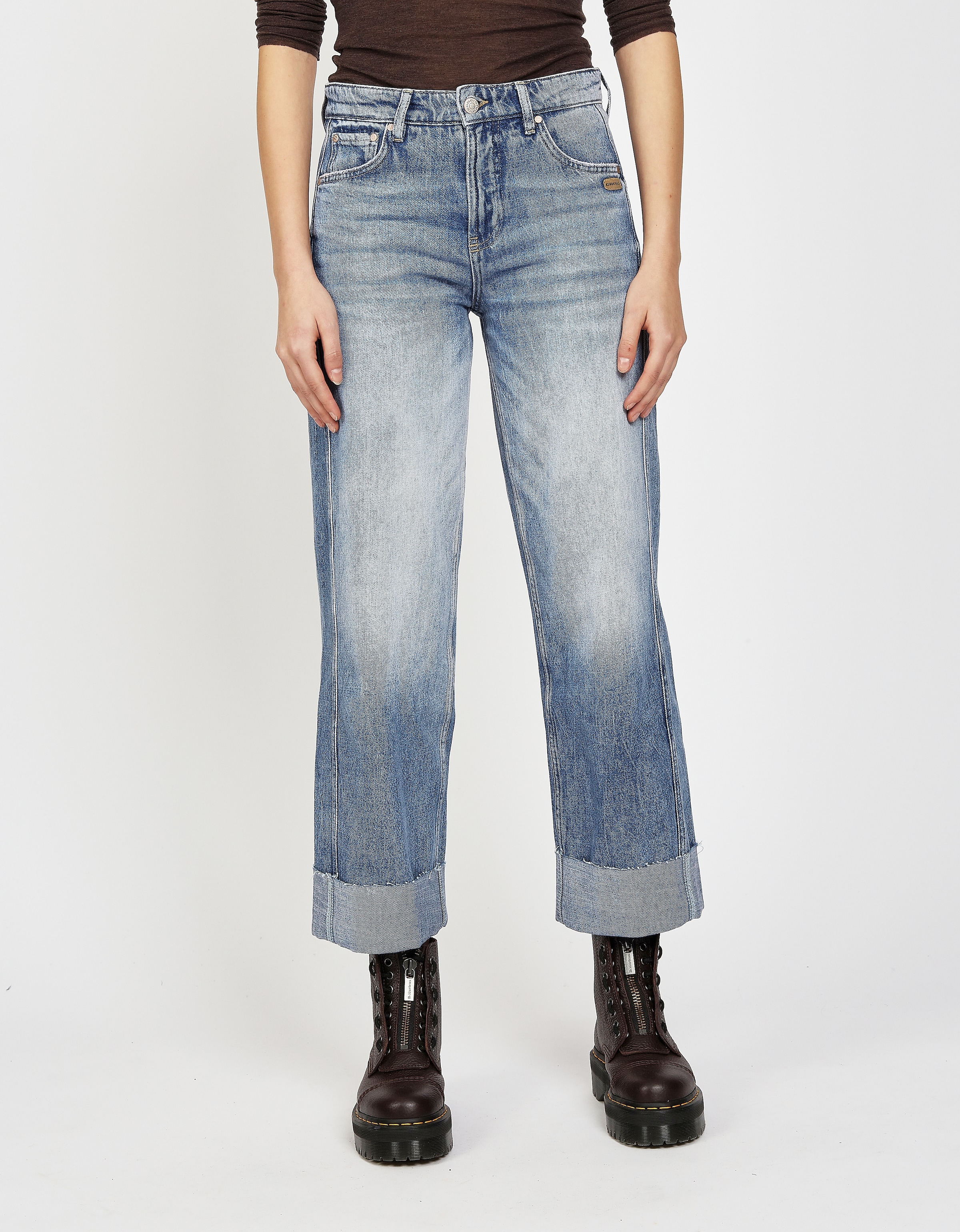 GANG Straight-Jeans "94BLAKE STRAIGHT", mit eingesetztem Seitenstreifen, Hi günstig online kaufen