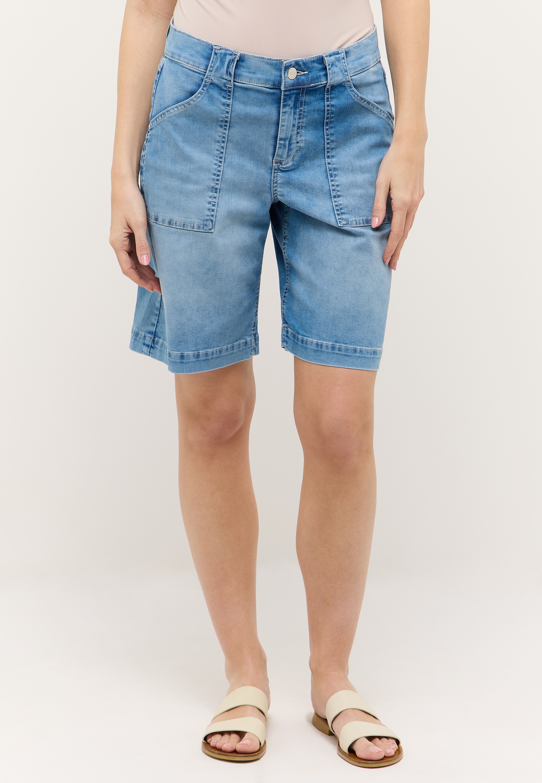 ANGELS Jeansshorts "LIA URBAN" im Five-Pocket Style