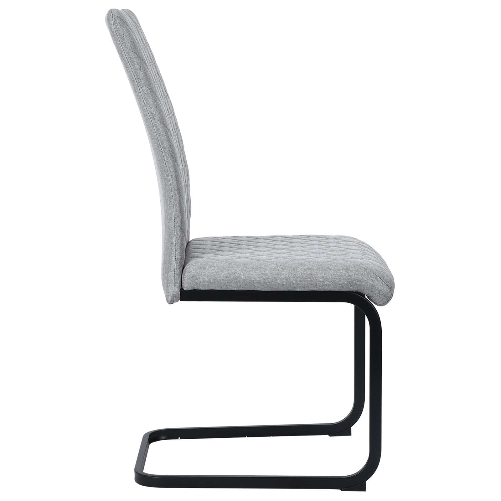 OTTO home Esszimmerstuhl »Valbourg« () Freischwinger, gepolsterte Rückenlehne und Sitzfläche, 2er Set