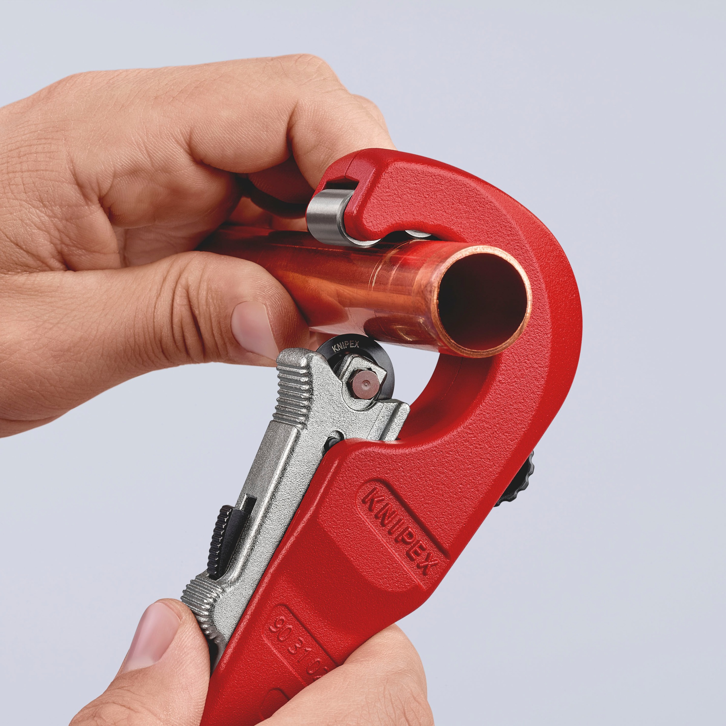 Knipex Rohrschneider »90 31 02 BK TubiX® (SB-Karte/Blister)«, 180 mm