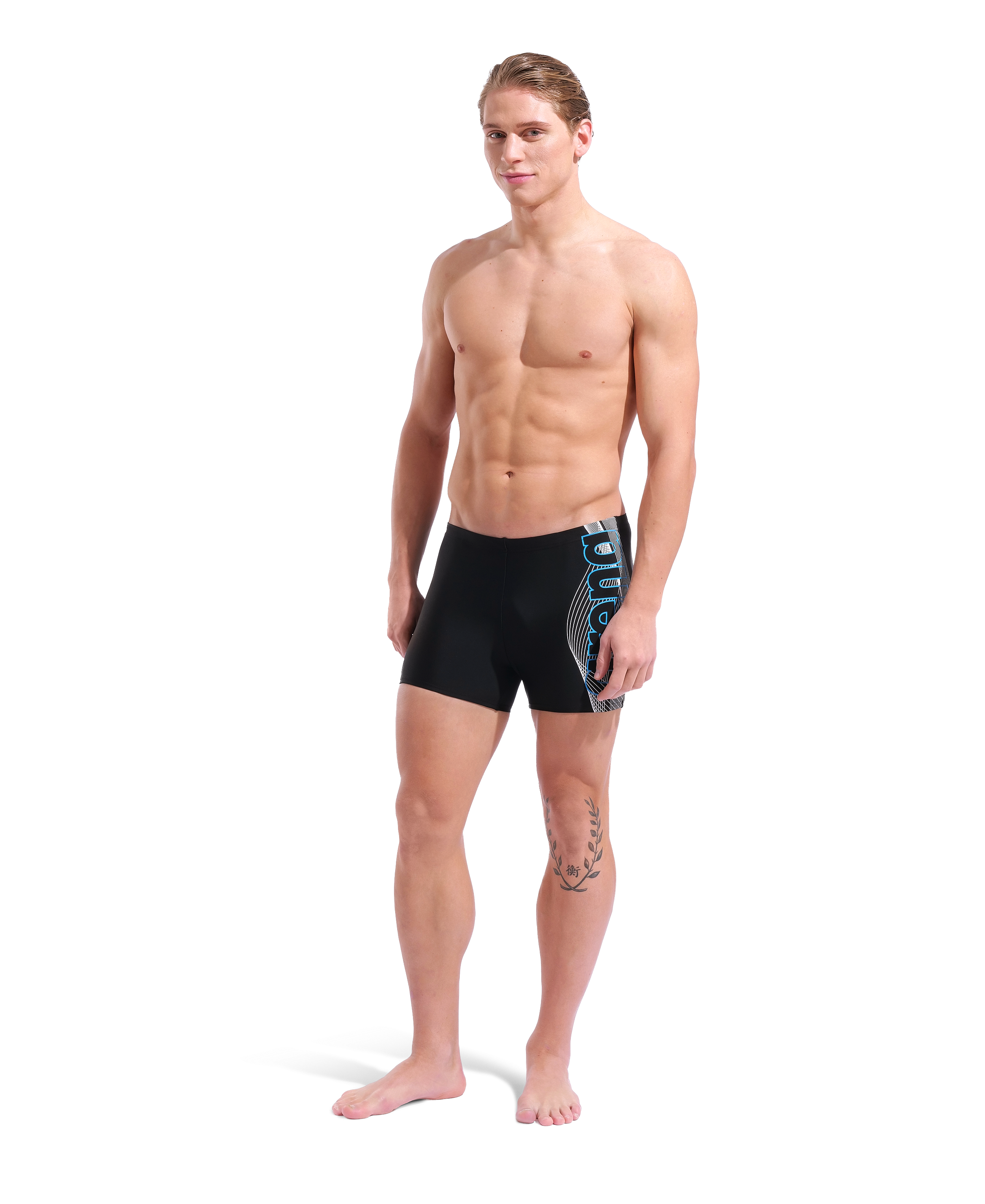 Arena Badeshorts "MENS ARENA BASIC SWIM SHORT" extrem dehnbares Stretchmaterial, chlor- und salzwasserbeständig