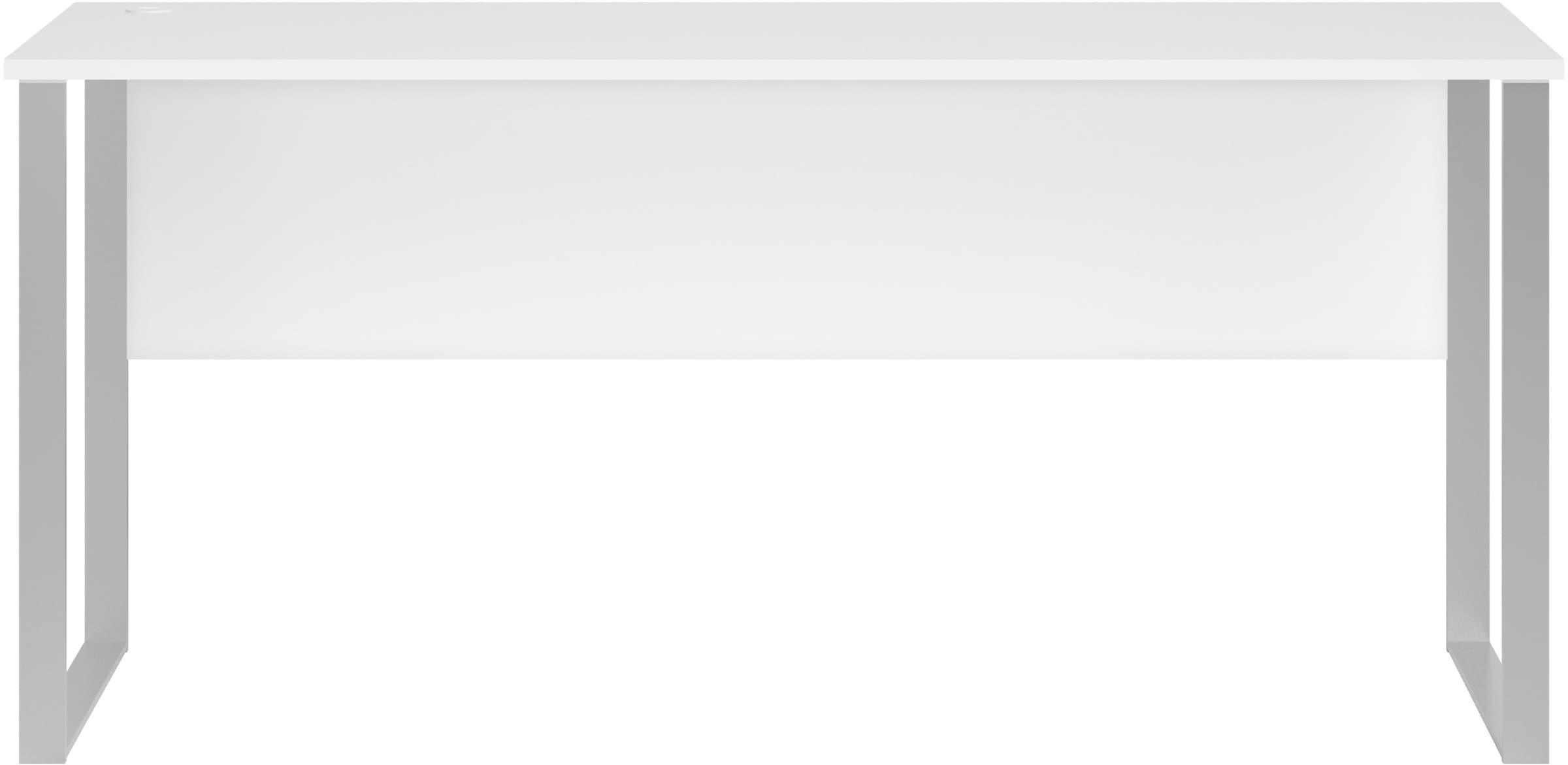 BEGA OFFICE Schreibtisch "Amanda" 1 Stk. tlg. Kabeldurchlass, Metallkufen, günstig online kaufen