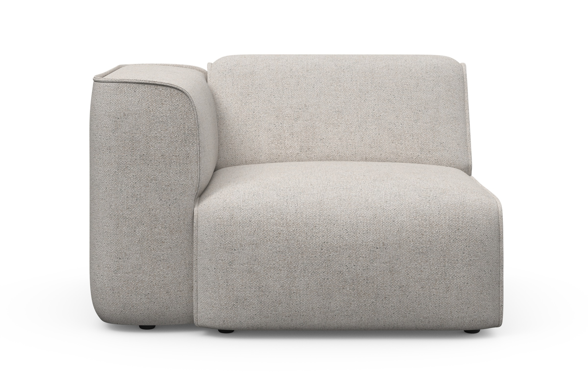 OTTO home Sessel "Sofa-Eckelement, Maße B/T/H: 109/97/46 cm" als Modul oder separat verwendbar, für individuelle Zusammenstellung